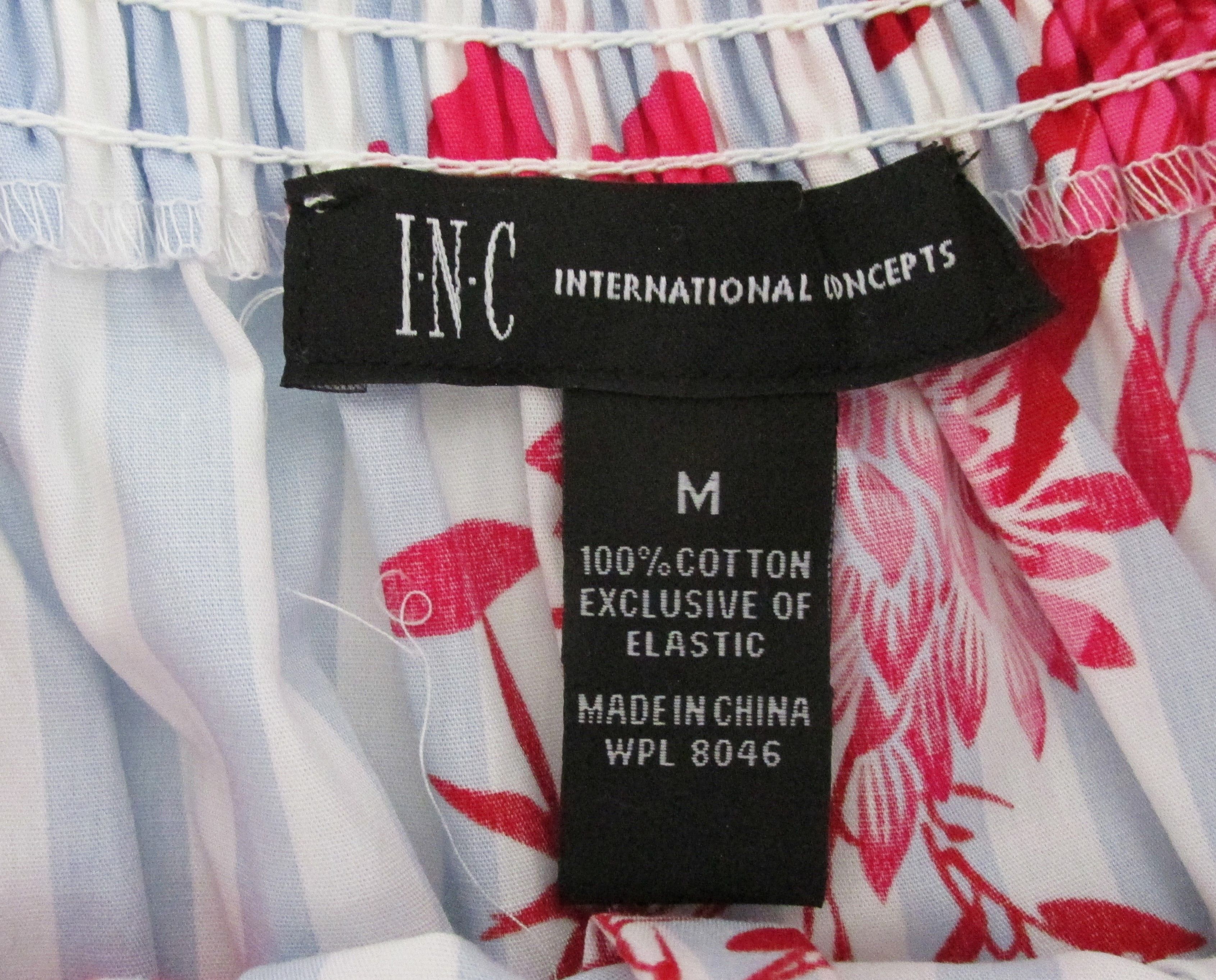 I.N.C INC (NWT) Women's Off The Shoulder Blouse Size Medium Size M / US 6-8 / IT 42-44 - 2 Thumbnail