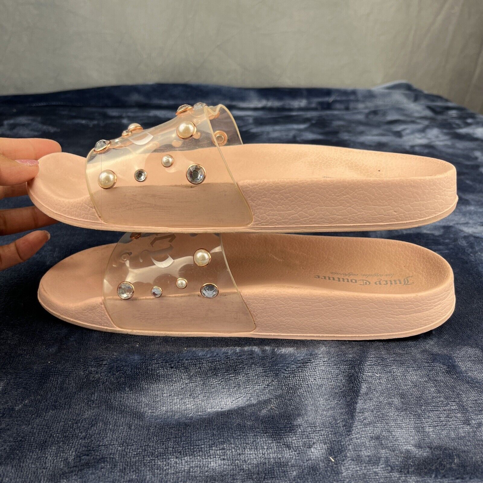 Juicy Couture Vintage Y2K Juicy Couture Slides Womens Sz 8 Sandals Pink Size US 8 / IT 38 - 9 Thumbnail