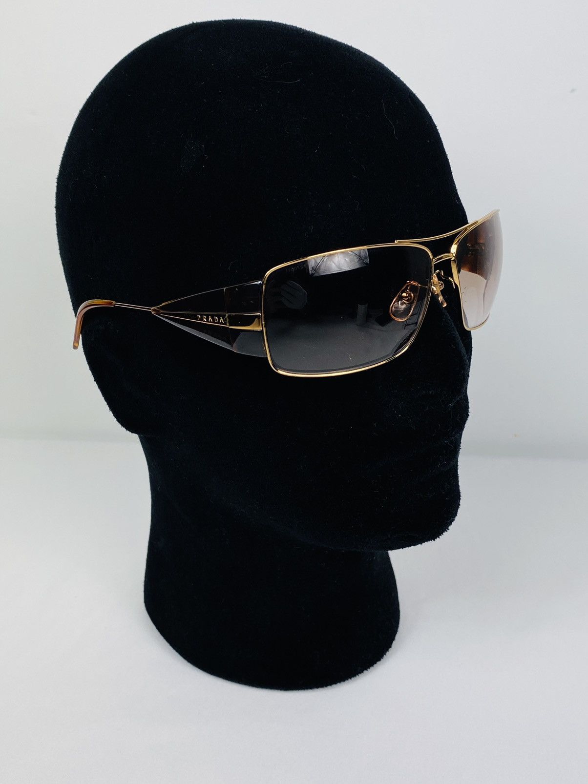 Prada Prada SPR55H Logo Sunglasses Grailed