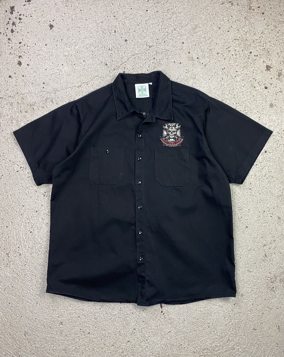 West Coast Choppers West coast choppers button up shirt vintage moto y2k harley Size US XL / EU 56 / 4 - 2 Thumbnail