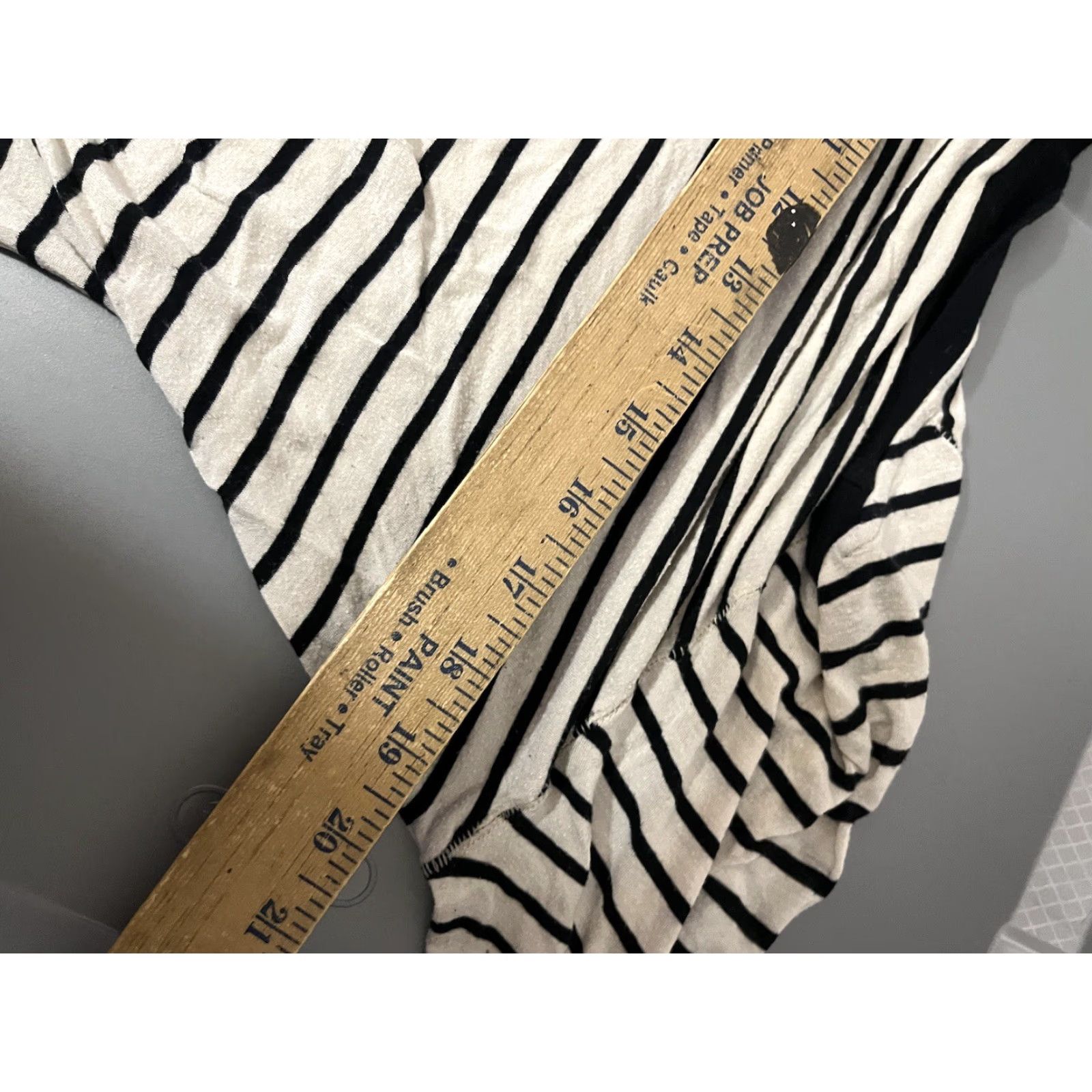 American Eagle Outfitters VINTAGE American Eagle Shirt Striped Long Sleeve Womens S White/Black Adult Small Size S / US 4 / IT 40 - 5 Thumbnail