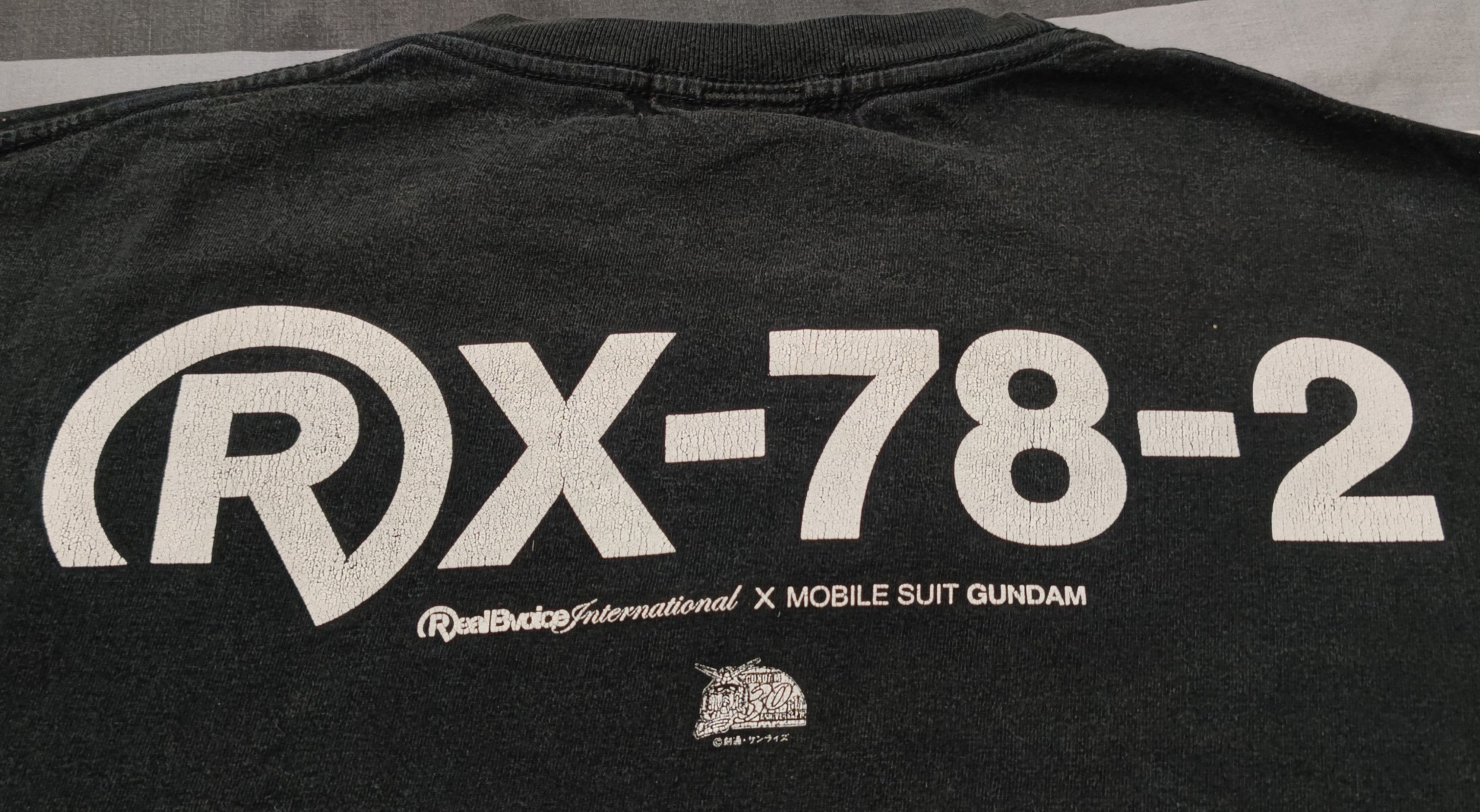 Anime Very Rare Real Bvoice International x Mobile Suit Gundam Size US XL / EU 56 / 4 - 15 Thumbnail