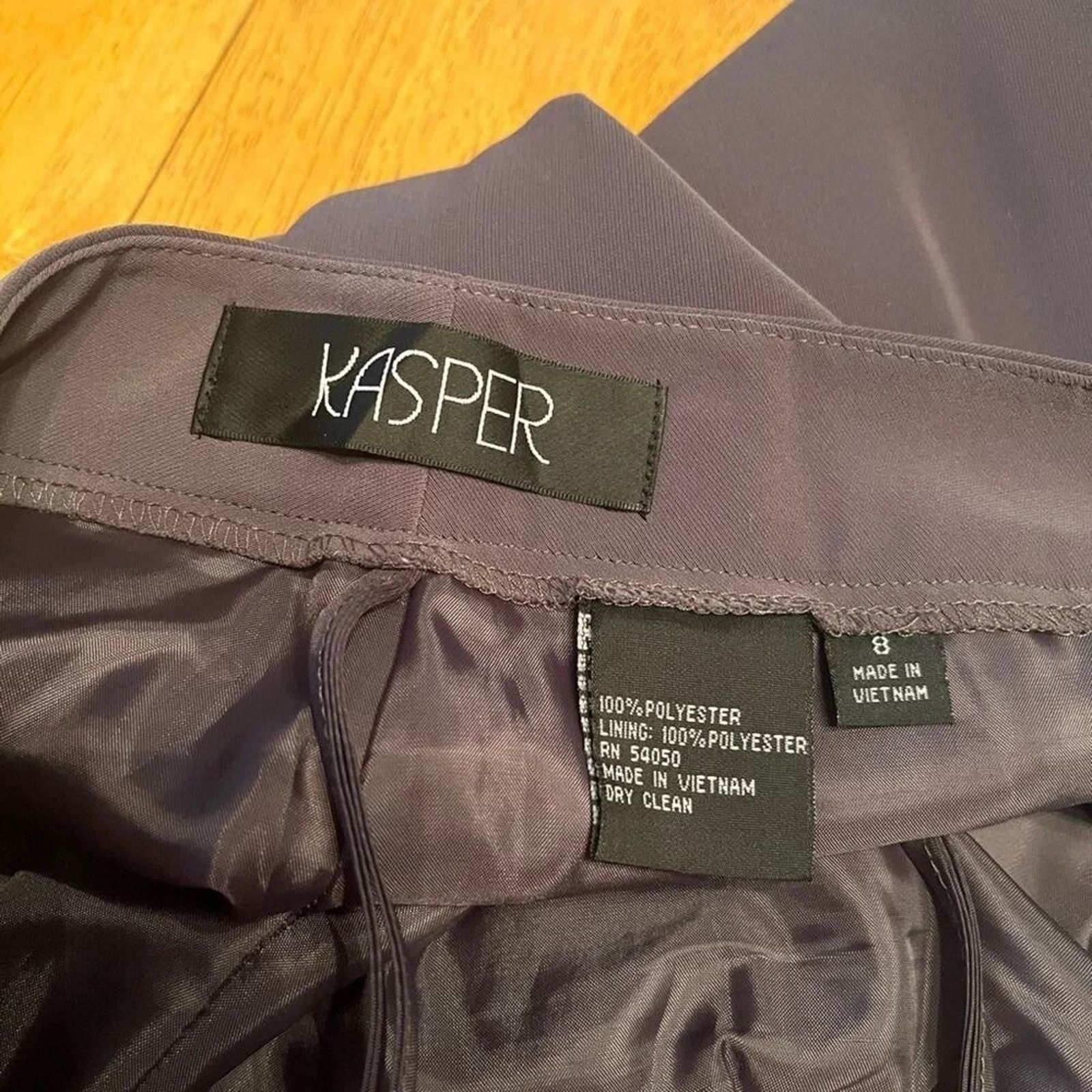 Kasper Kasper chocolate Brown dress pants, size 8 Size 30" / US 8 / IT 44 - 3 Thumbnail
