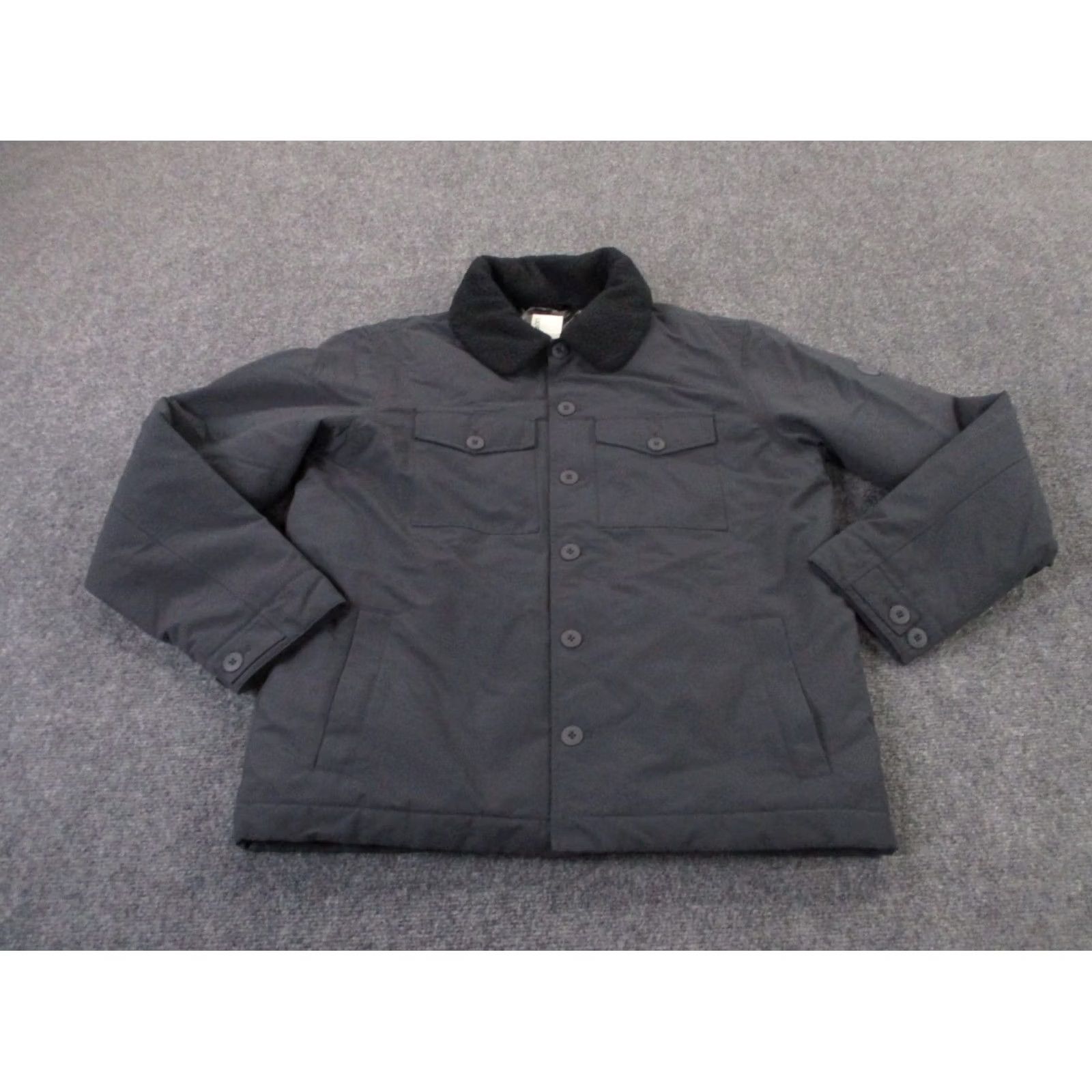 Vuori Vuori Jacket Mens L Black Men Gray Puffer Lined Hiking Outdoors Monterey Coat Classic V279 Size US L / EU 52-54 / 3 - 2 Thumbnail