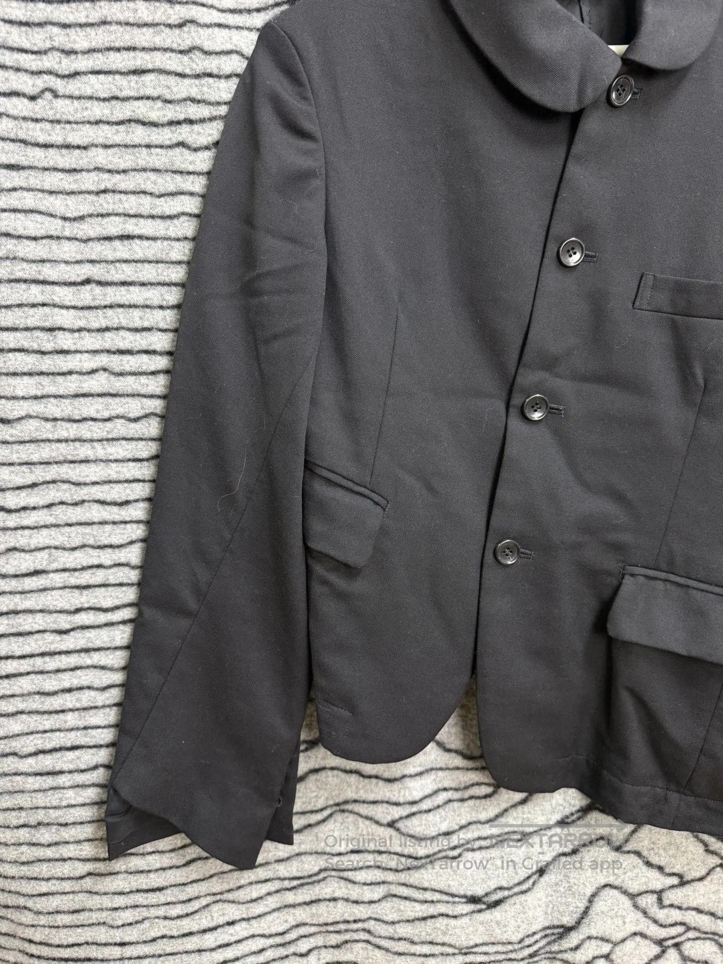 Comme des Garcons Black Comme des Garçons Black Wool Jacket XS. Size XS / US 0-2 / IT 36-38 - 3 Thumbnail