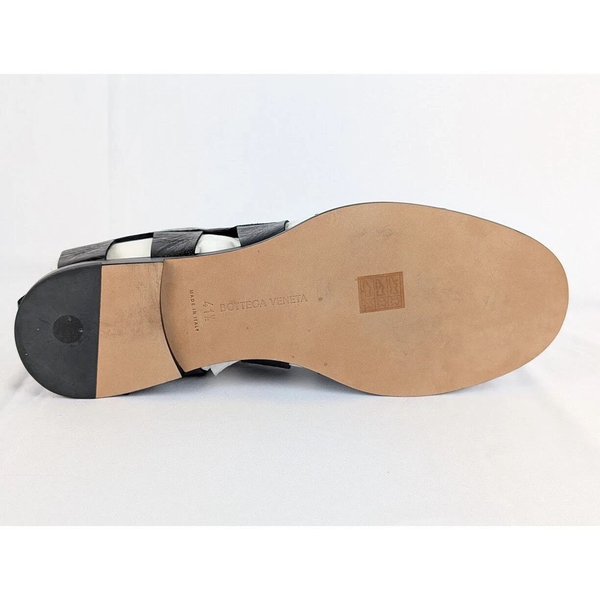 Bottega Veneta o1rshd1 Crunch Lux Sandals in Black Size US 8.5 / EU 41-42 - 10 Thumbnail