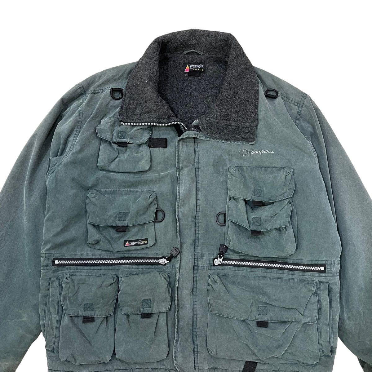 Wrangler Vintage Wrangler Trail Cargo Utility Jacket Size US L / EU 52-54 / 3 - 3 Thumbnail