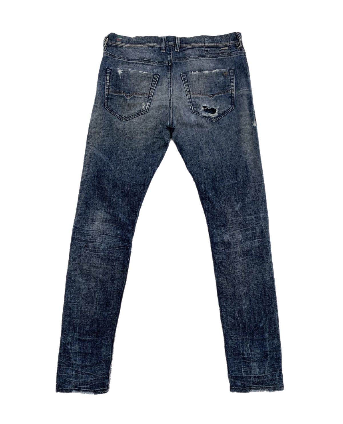 Diesel Distress Diesel Tepphar Slim Carrot Denim Pant Size US 35 - 2 Thumbnail