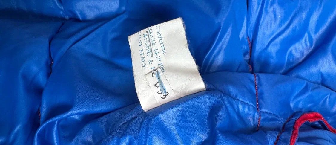 Moncler Vintage Moncler Grenoble Puffer Down Blue Red 80S Size US L / EU 52-54 / 3 - 2 Thumbnail