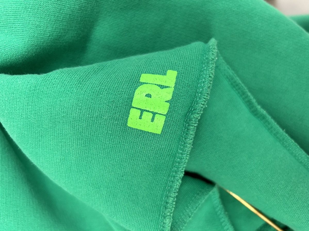 ERL ERL green short cut ‘wide cuff venice’ hoody Size US L / EU 52-54 / 3 - 7 Thumbnail