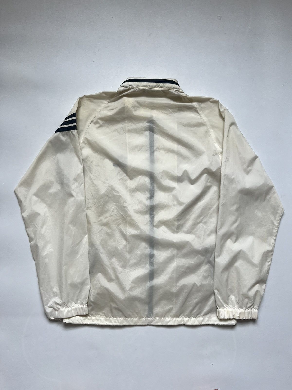 Adidas 80's Adidas Descente Three Stripes Hooded Jacket Size US M / EU 48-50 / 2 - 6 Thumbnail