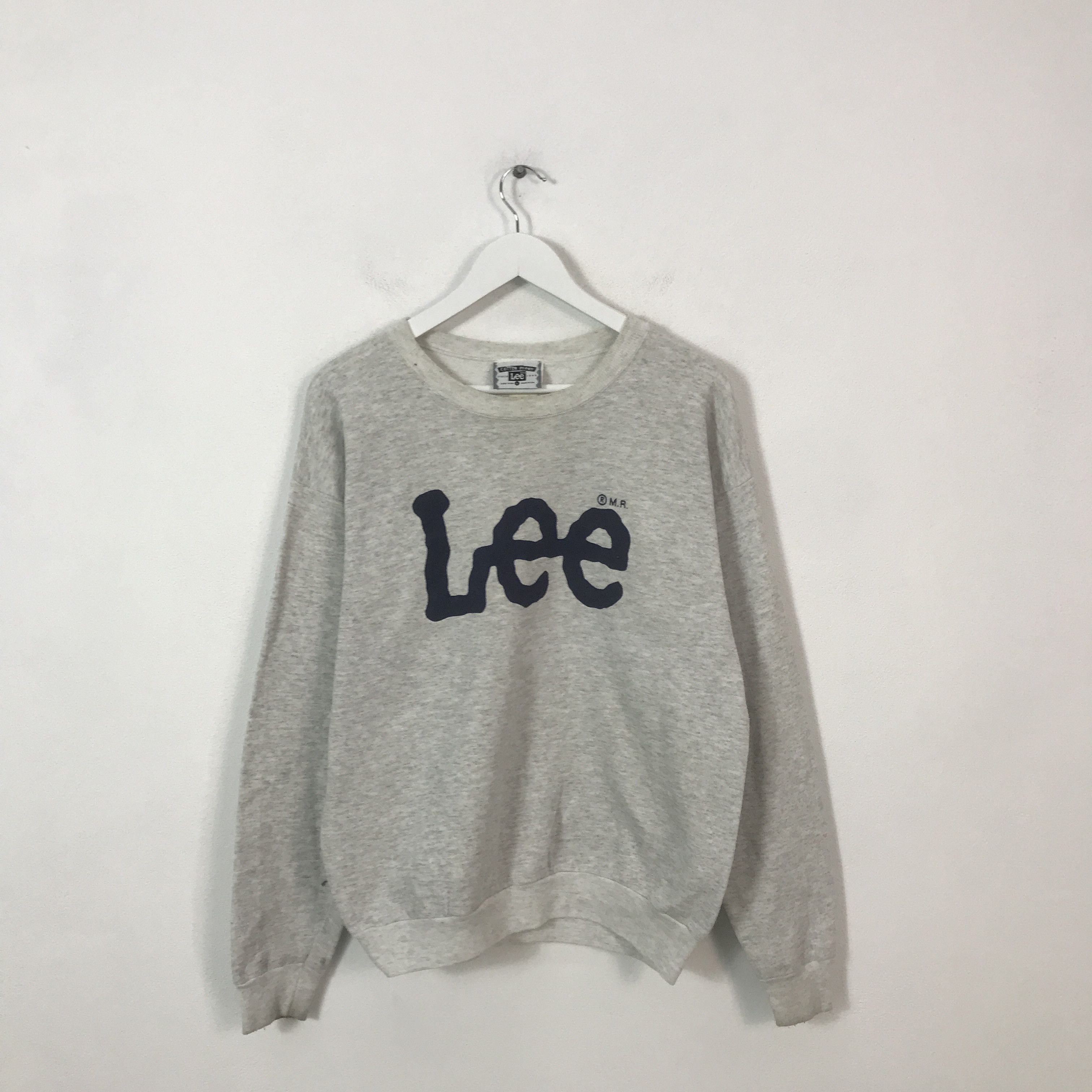 Lee vintage Lee Big Logo Sweatshirt K61B4 Size US L / EU 52-54 / 3 - 1 Thumbnail