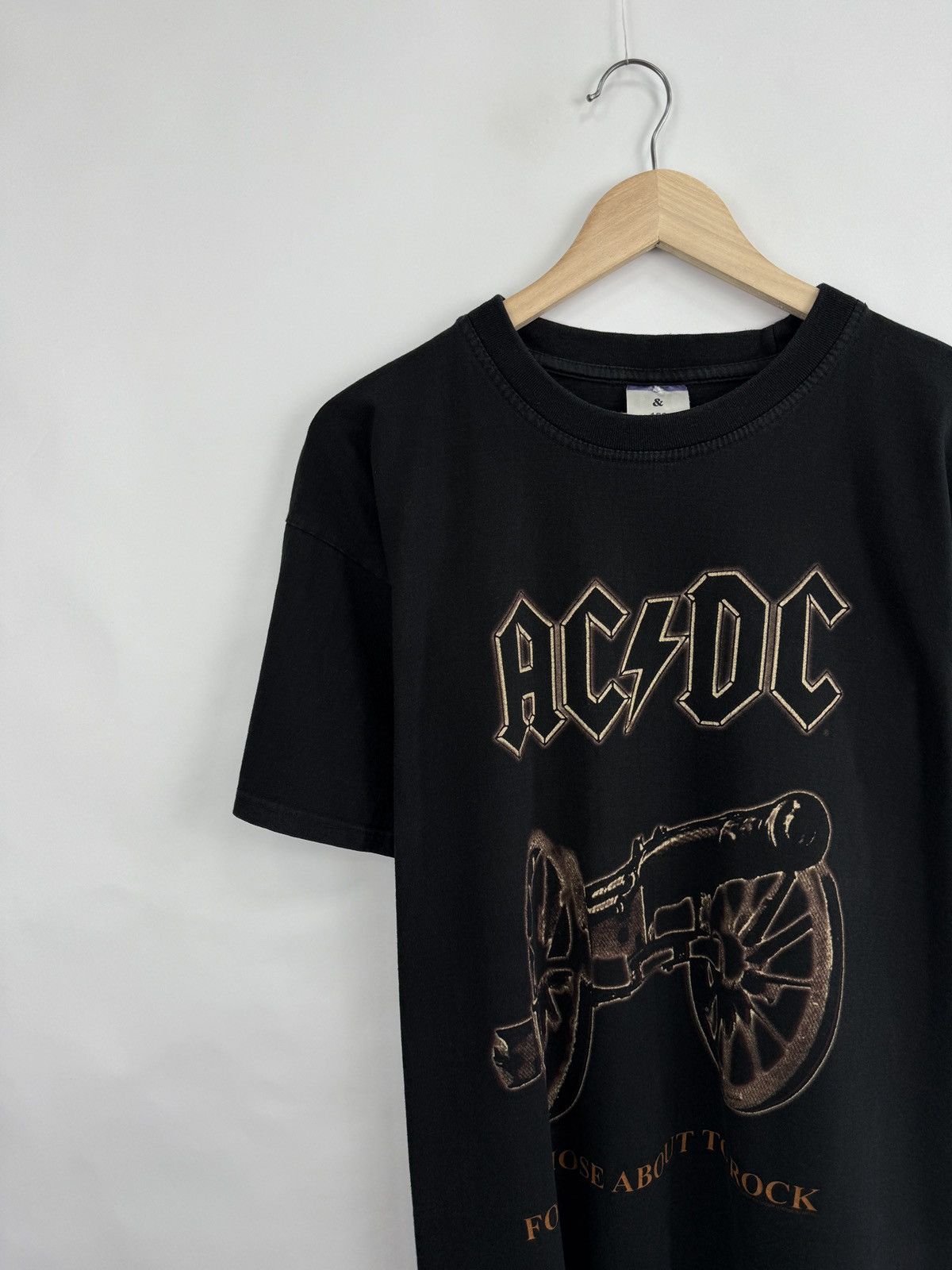 AC/DC Vintage 1999 AC/DC For Those About To Rock T-Shirt Retro Y2K Size US XL / EU 56 / 4 - 3 Thumbnail