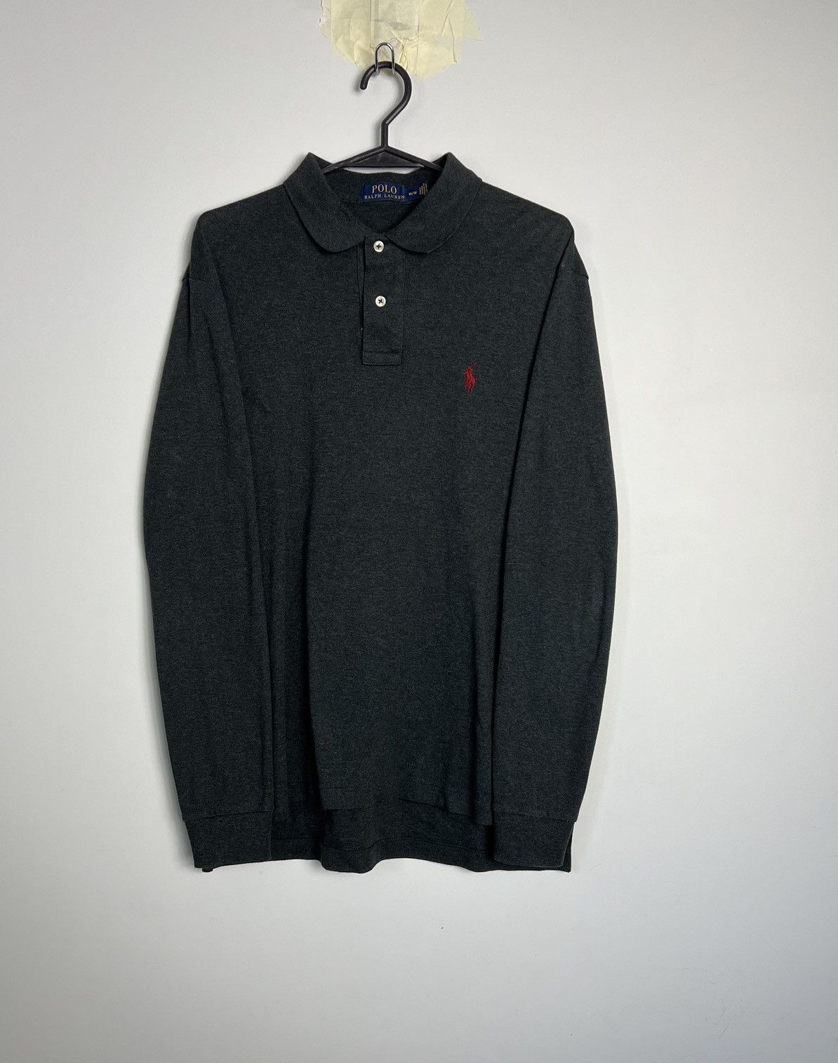 Polo Ralph Lauren × Ralph Lauren Longsleeve Polo Ralph Lauren Logo 100% Cotton Size US M / EU 48-50 / 2 - 1 Thumbnail