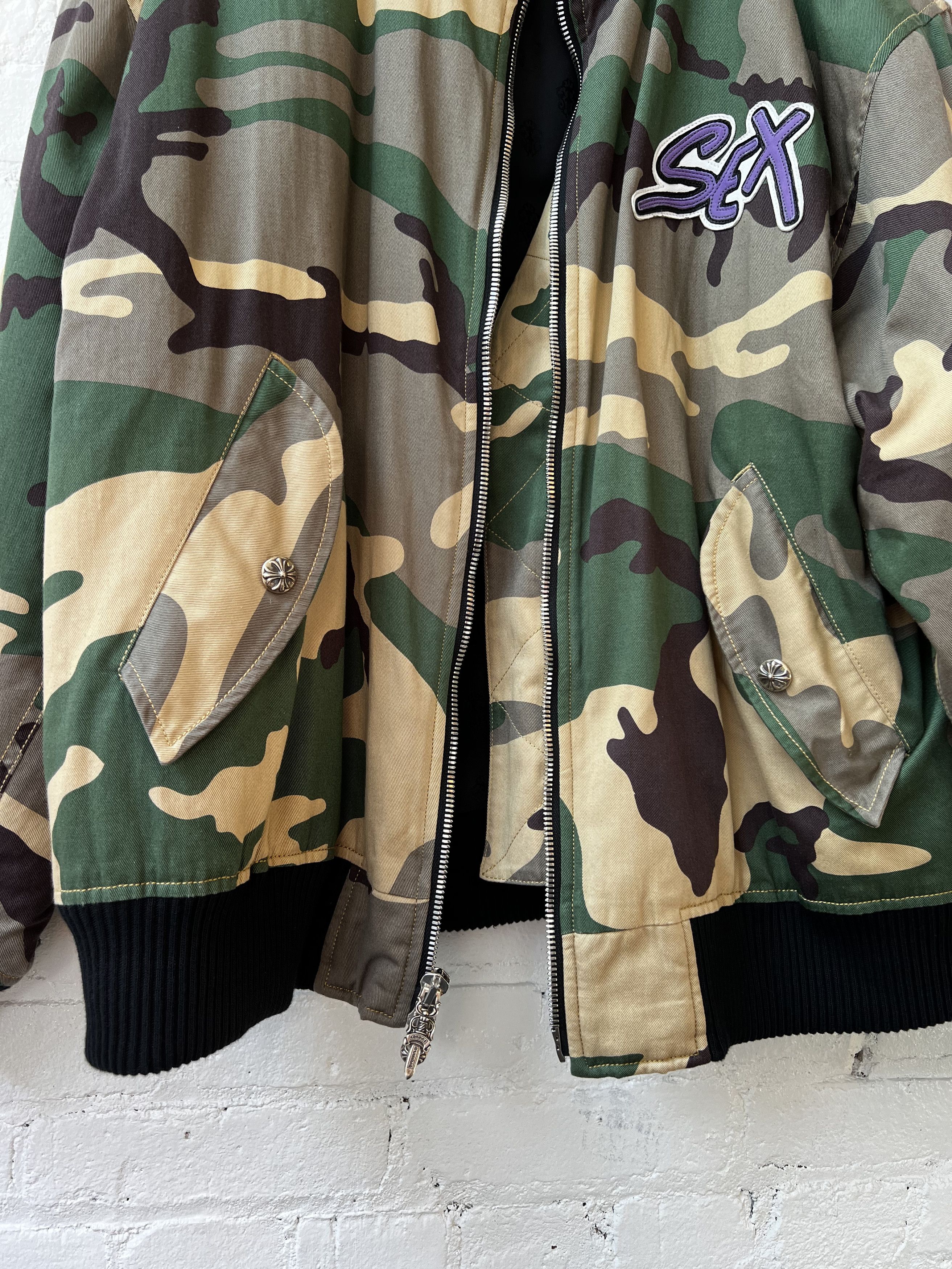 Chrome Hearts Chrome Hearts SEX Matty Boy Bomber 4G SELLER Size US XL / EU 56 / 4 - 7 Thumbnail