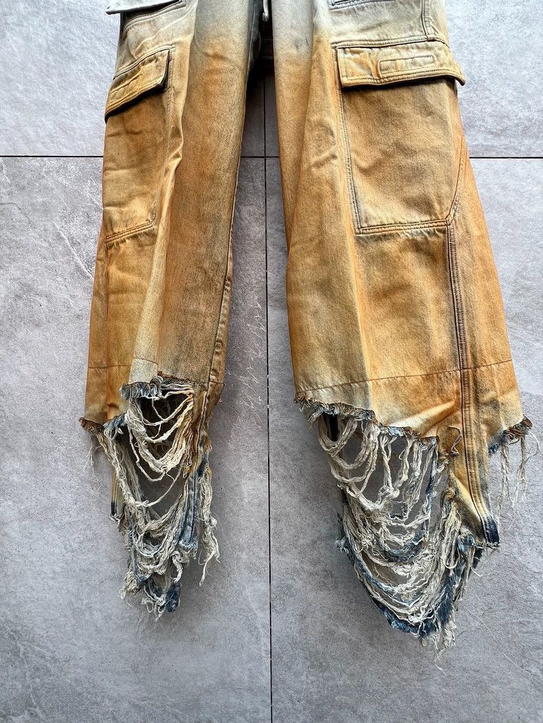 Rick Owens rick owens double cargo wide leg pants-2508 Size 24" / US 00 / IT 34 - 3 Thumbnail