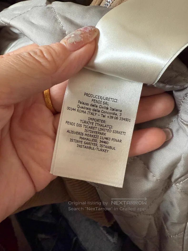 Fendi Fendi Men's Corduroy Jacket Size US M / EU 48-50 / 2 - 7 Thumbnail