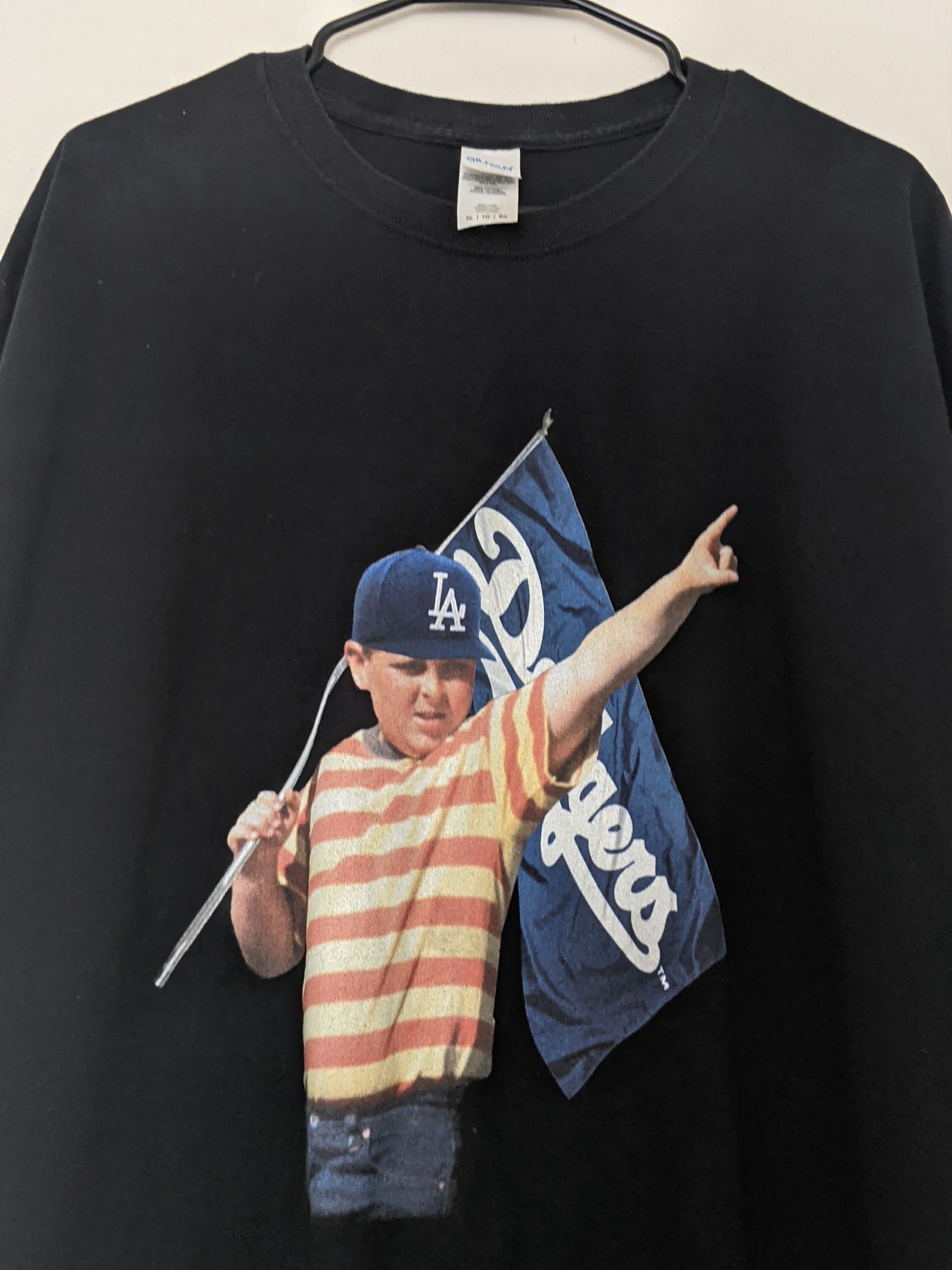 Gildan The Sandlot Dodgers Graphic Tee-shirt Size US XL / EU 56 / 4 - 4 Thumbnail
