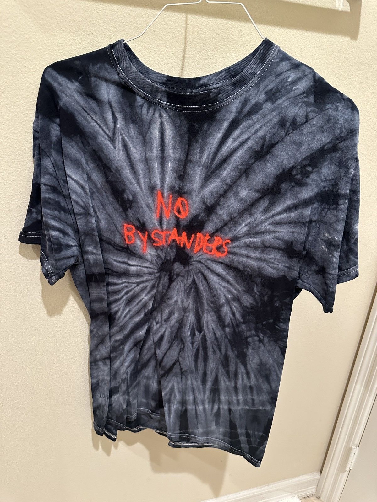 Travis Scott astroworld black tie dye tee Size US L / EU 52-54 / 3 - 2 Thumbnail
