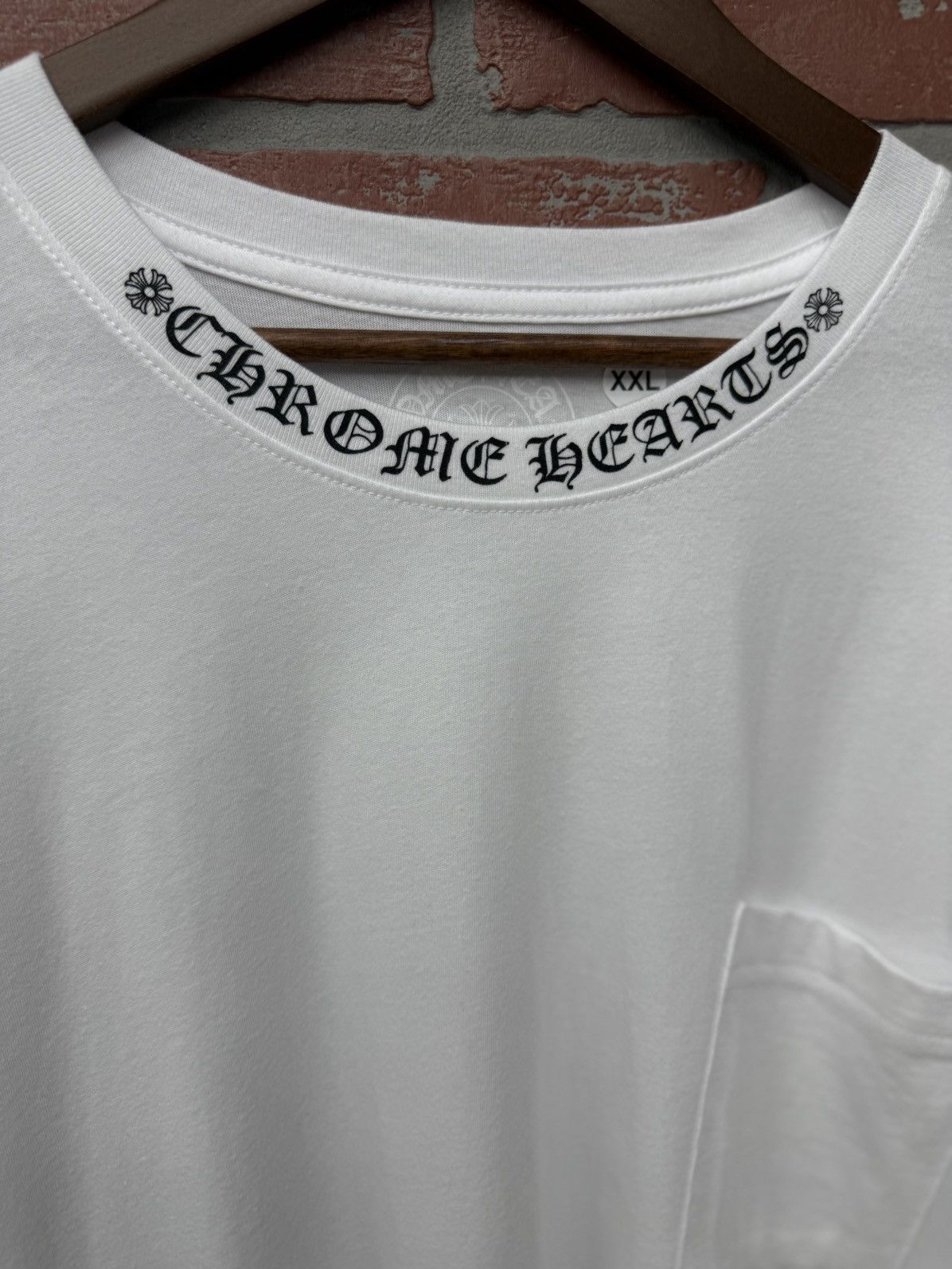 Chrome Hearts Chrome Hearts Black Short Sleeve Tee Shirt Size XXL Size US XXL / EU 58 / 5 - 3 Thumbnail