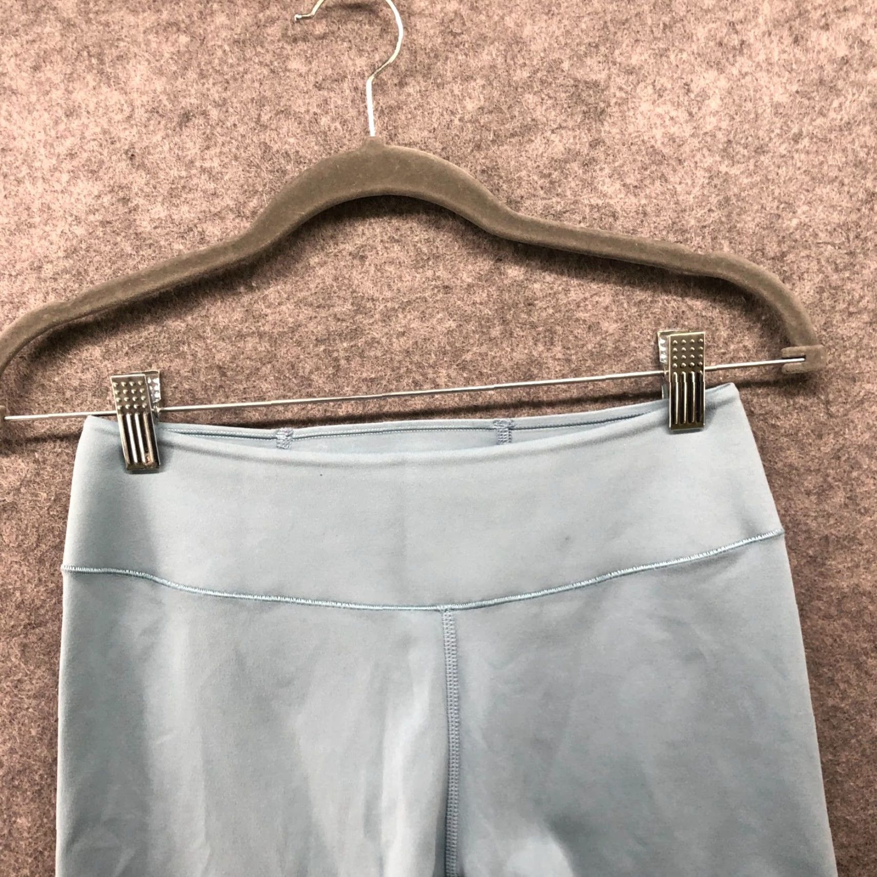 Uniqlo Uniqlo Biker Shorts Womens S Light Blue Airism 6.5'' Active Gym Cycling Compression Waist Breathable Stretch Size 28" / US 6 / IT 42 - 3 Thumbnail