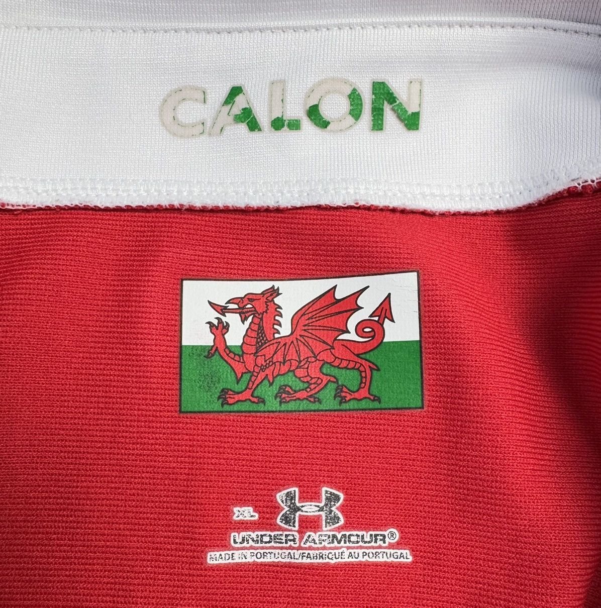 Under Armour WRU Cymru Wales 2008 2009 Home Rugby Jersey Under Armour Size US XL / EU 56 / 4 - 7 Thumbnail