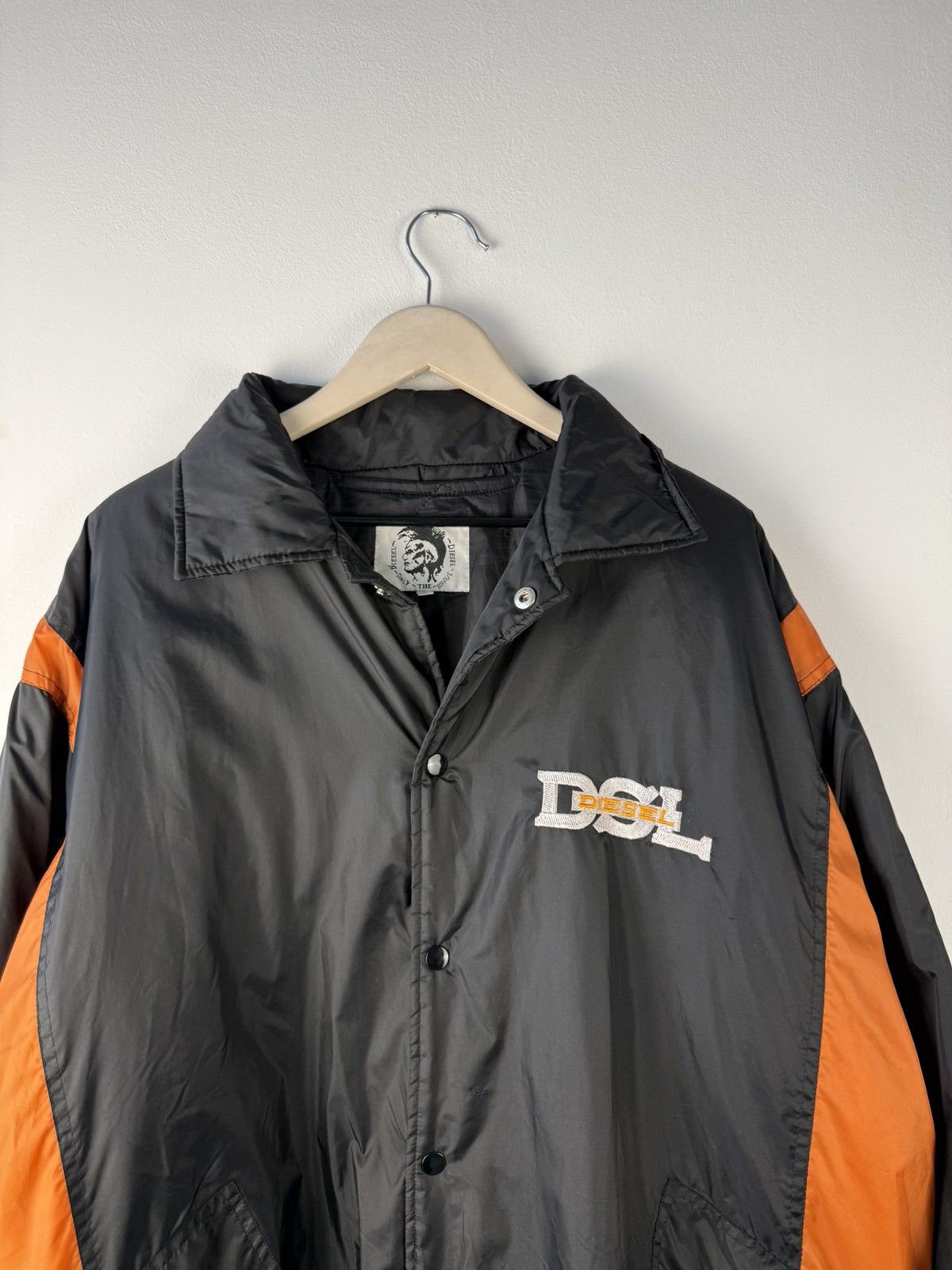 Diesel Diesel Vintage Big Logo Black Jacket Size US XXL / EU 58 / 5 - 6 Thumbnail