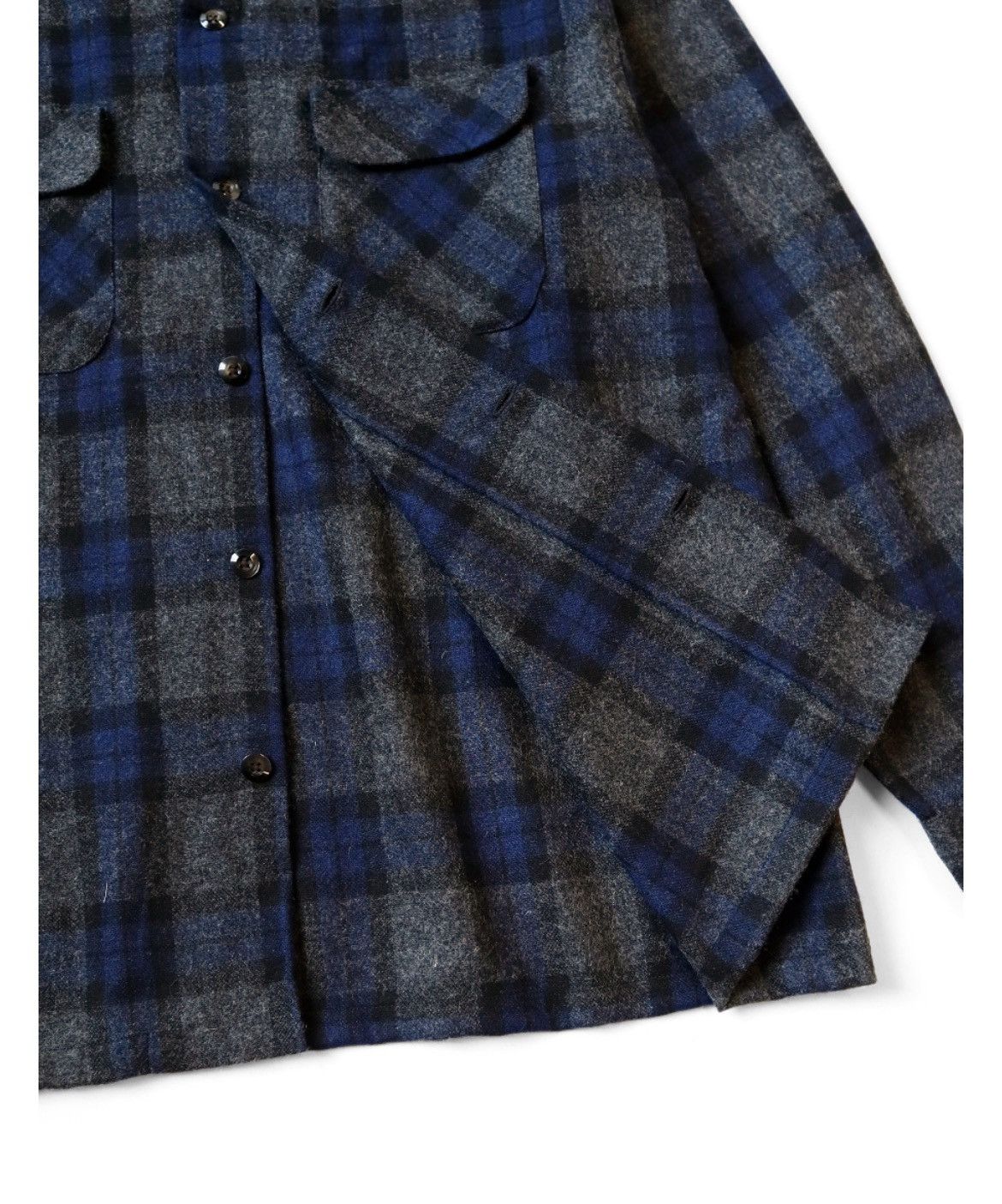 Kapital CAMP jacquard flannel wrangle collar board shirt size 2 Size US M / EU 48-50 / 2 - 7 Thumbnail