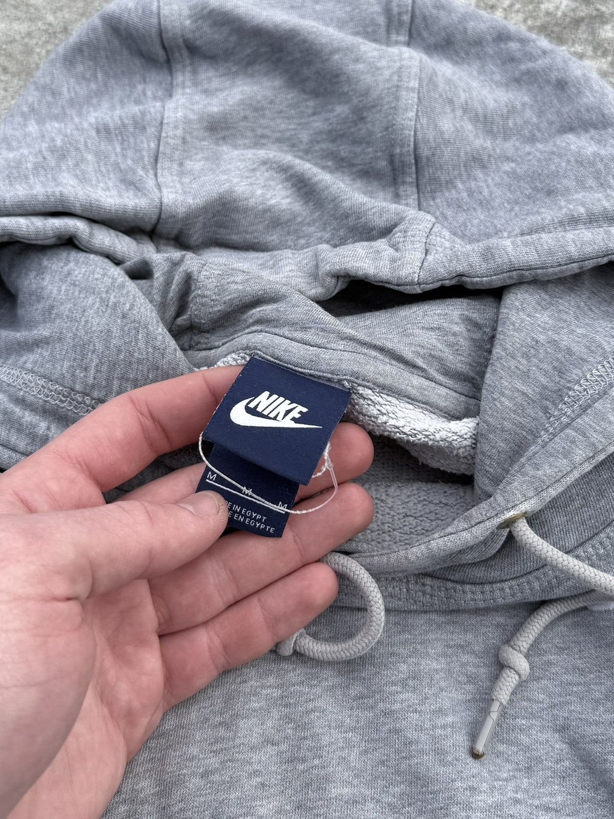 Nike × Vintage Vintage Nike y2k avantgarde streetwear hoodie Size US M / EU 48-50 / 2 - 8 Thumbnail