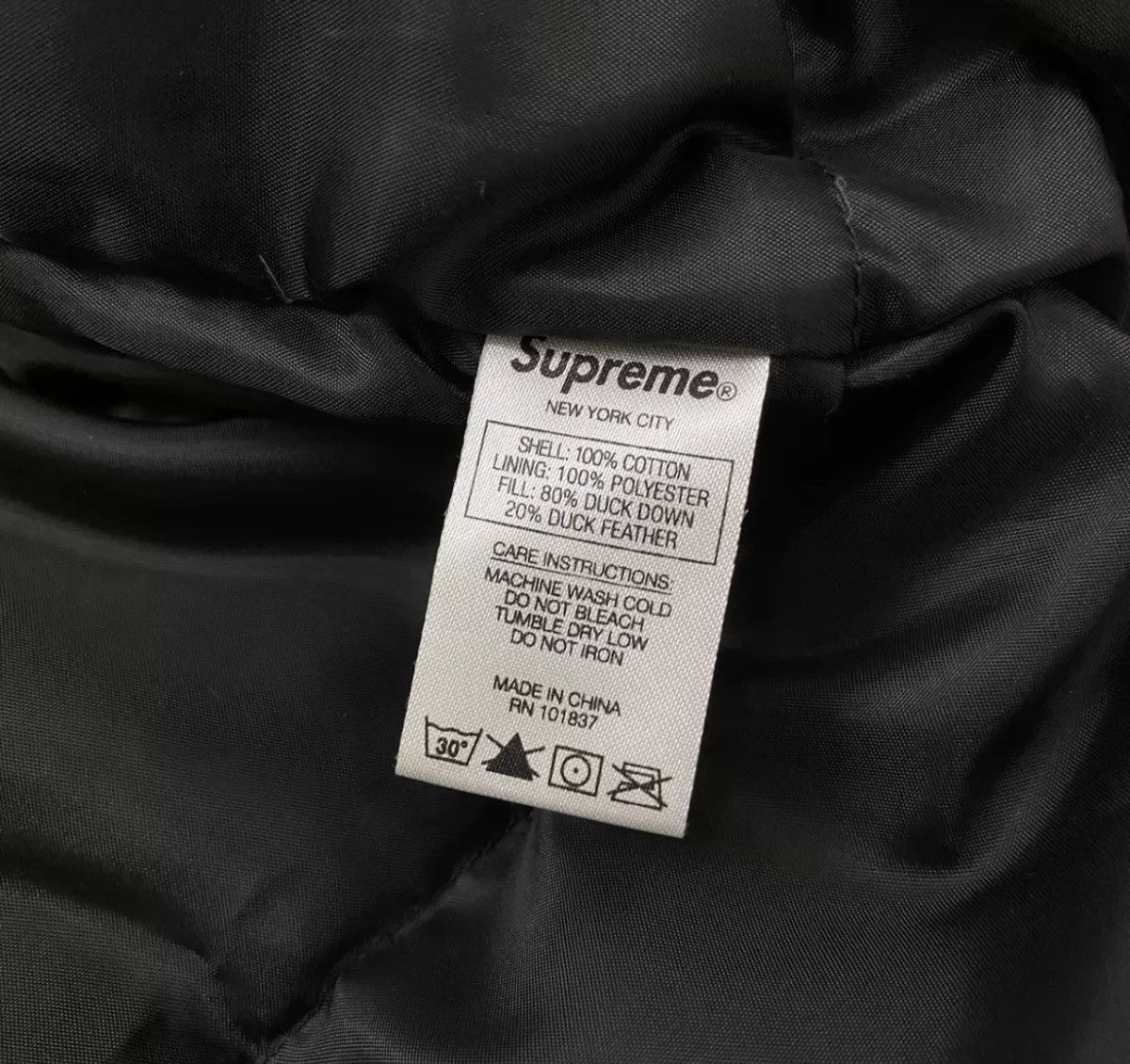Supreme Supreme casino down nuptse jacket black medium Size US M / EU 48-50 / 2 - 4 Thumbnail