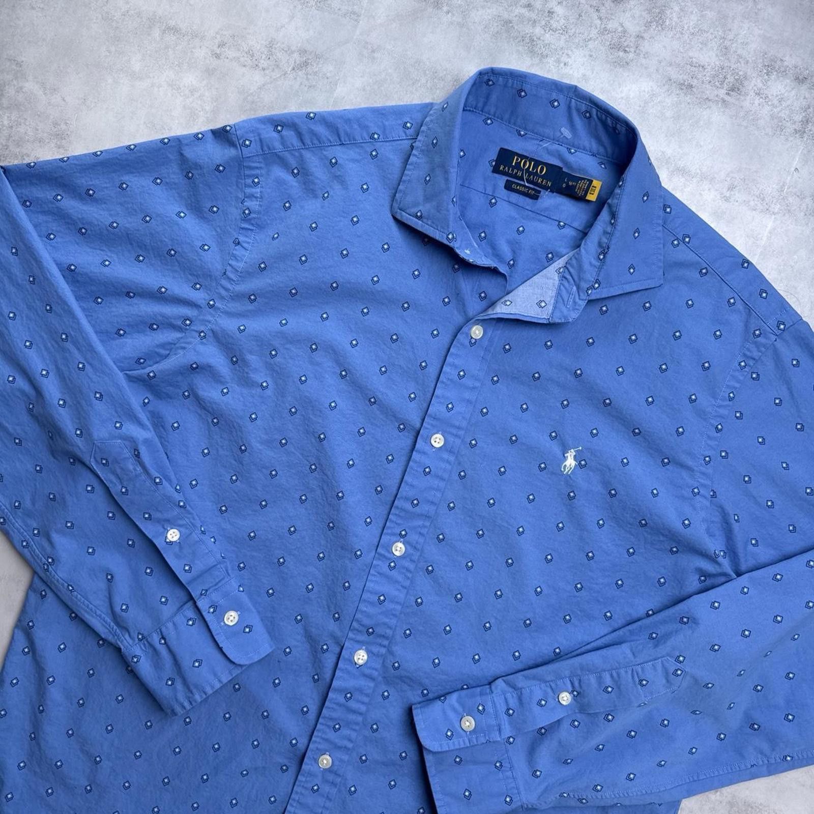 Polo Ralph Lauren Y2K Polo Ralph Lauren 00s Button Up Shirt Size US L / EU 52-54 / 3 - 5 Thumbnail