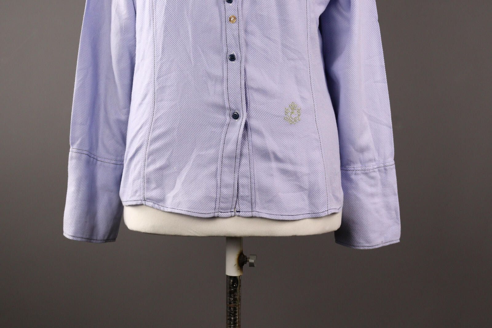 Designer Elisa Cavaletti Basic Loose Blouse Button Shirt Size XXL / 5 Size XXL / US 16-18 / IT 52-54 - 3 Thumbnail