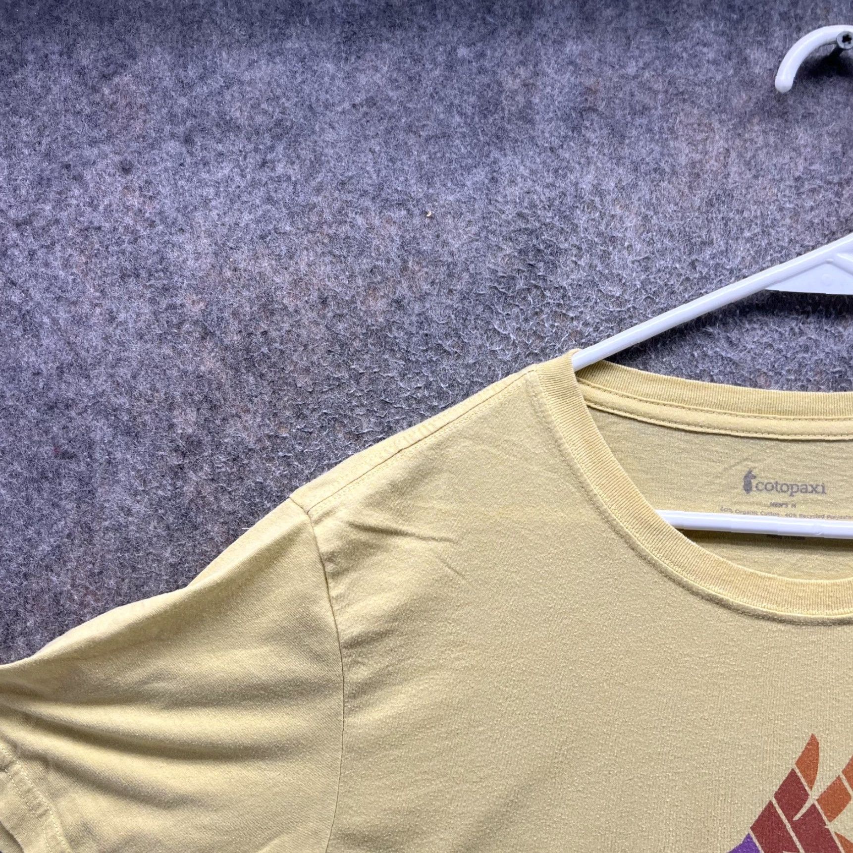 Cotopaxi Cotopaxi Shirt Mens Medium Yellow Llama Logo Graphic Tee Tagless Outdoor Casual Size US M / EU 48-50 / 2 - 7 Thumbnail