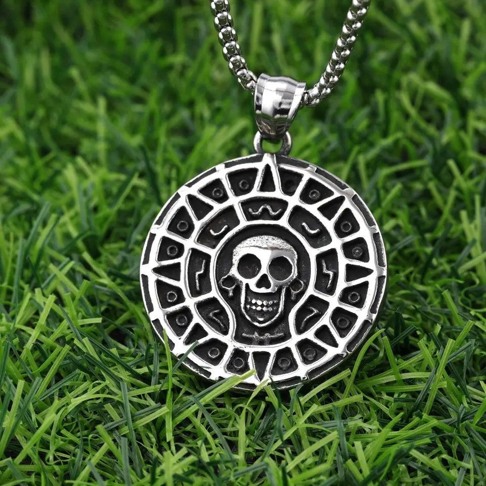 Jewelry Skull Pendant Necklace Size ONE SIZE - 4 Thumbnail