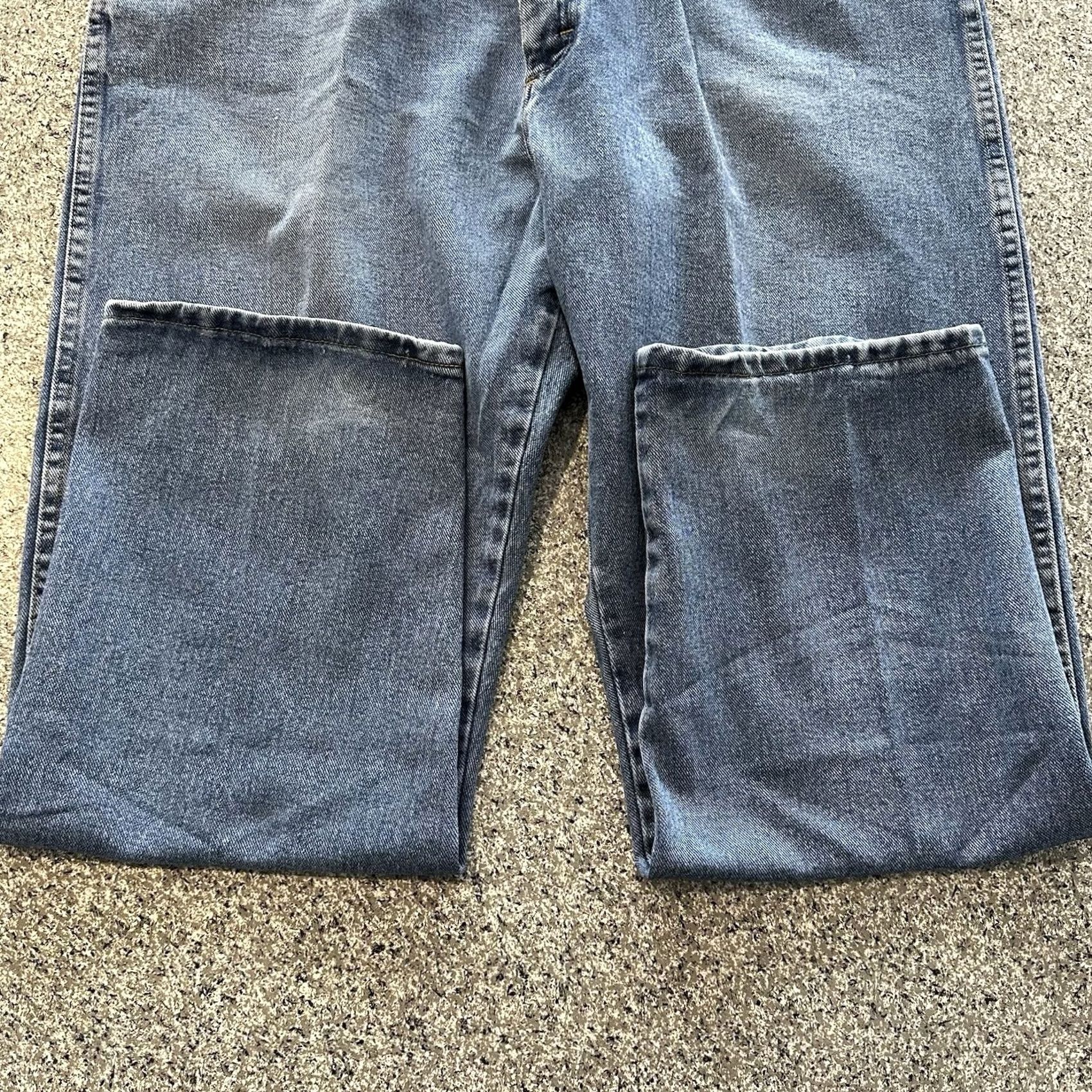 Wrangler Wrangler Jeans Mens 42x30 Rugged Wear Relaxed Fit Light Wash Denim Size US 42 / EU 58 - 7 Thumbnail