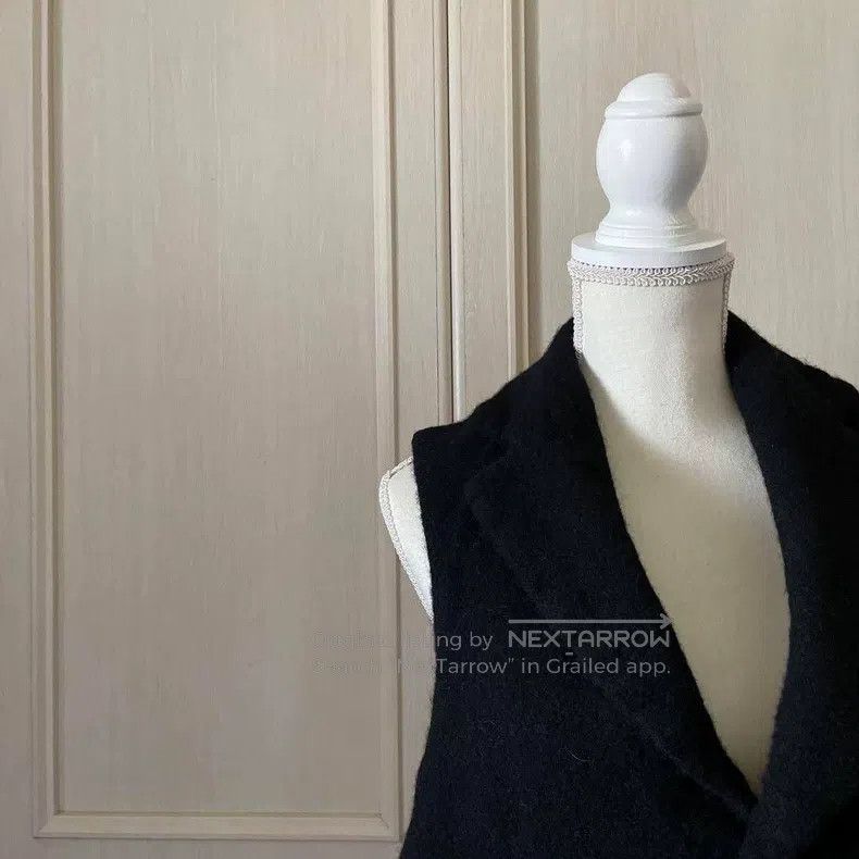 Comme des Garcons Comme Des Garcons Black vintage wool design decorative ves Size XS / US 0-2 / IT 36-38 - 4 Thumbnail