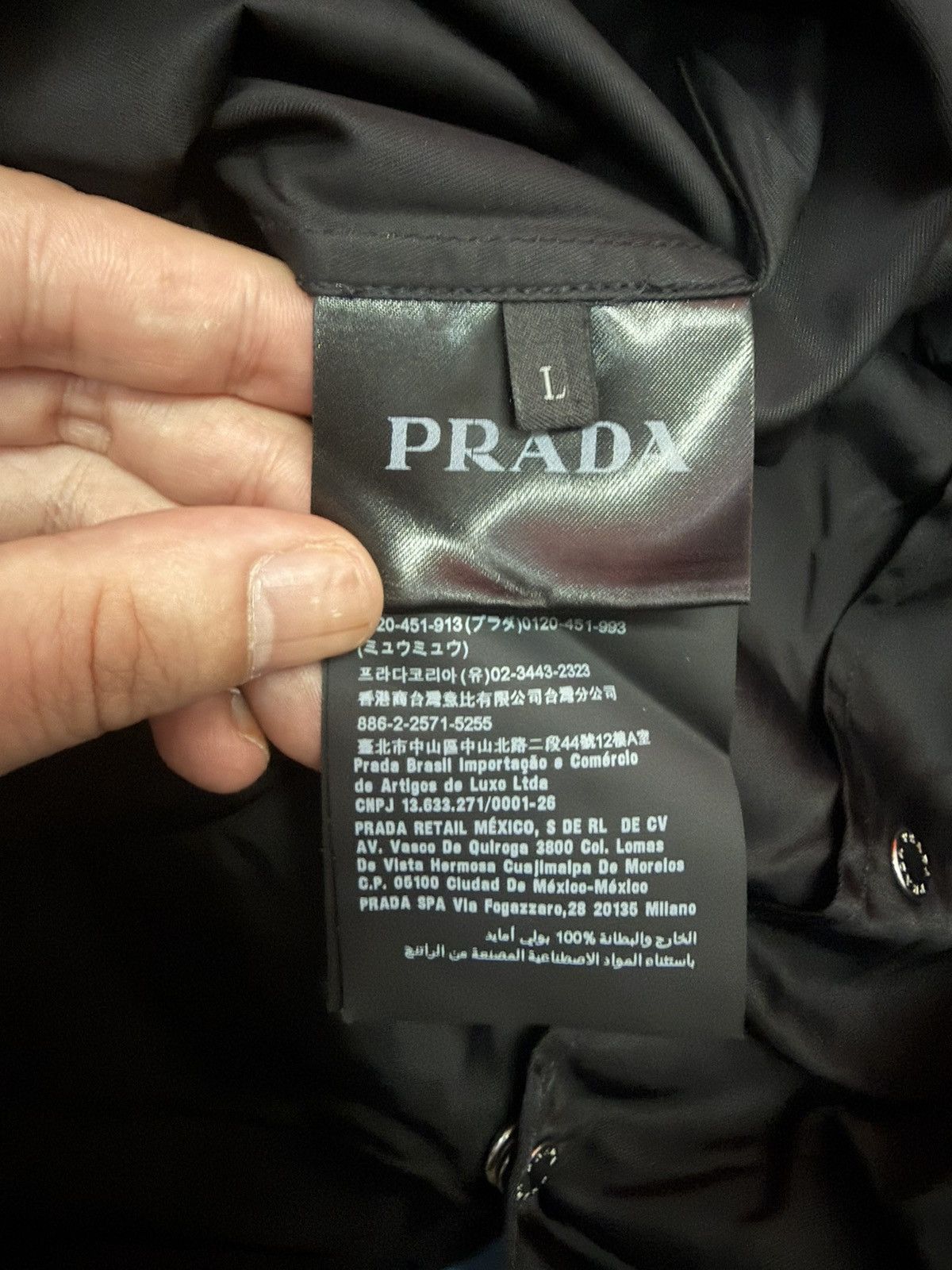 Prada PRADA MILITARY SHIRT Size US L / EU 52-54 / 3 - 5 Thumbnail