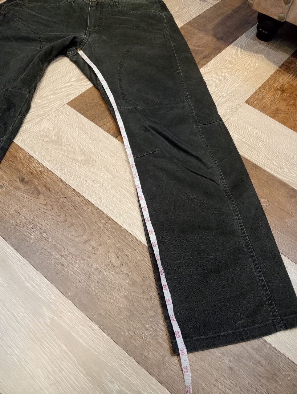 Uniqlo VINTAGE UNIQLO FADED BLACK BAGGY PANTS Size US 33 - 11 Thumbnail