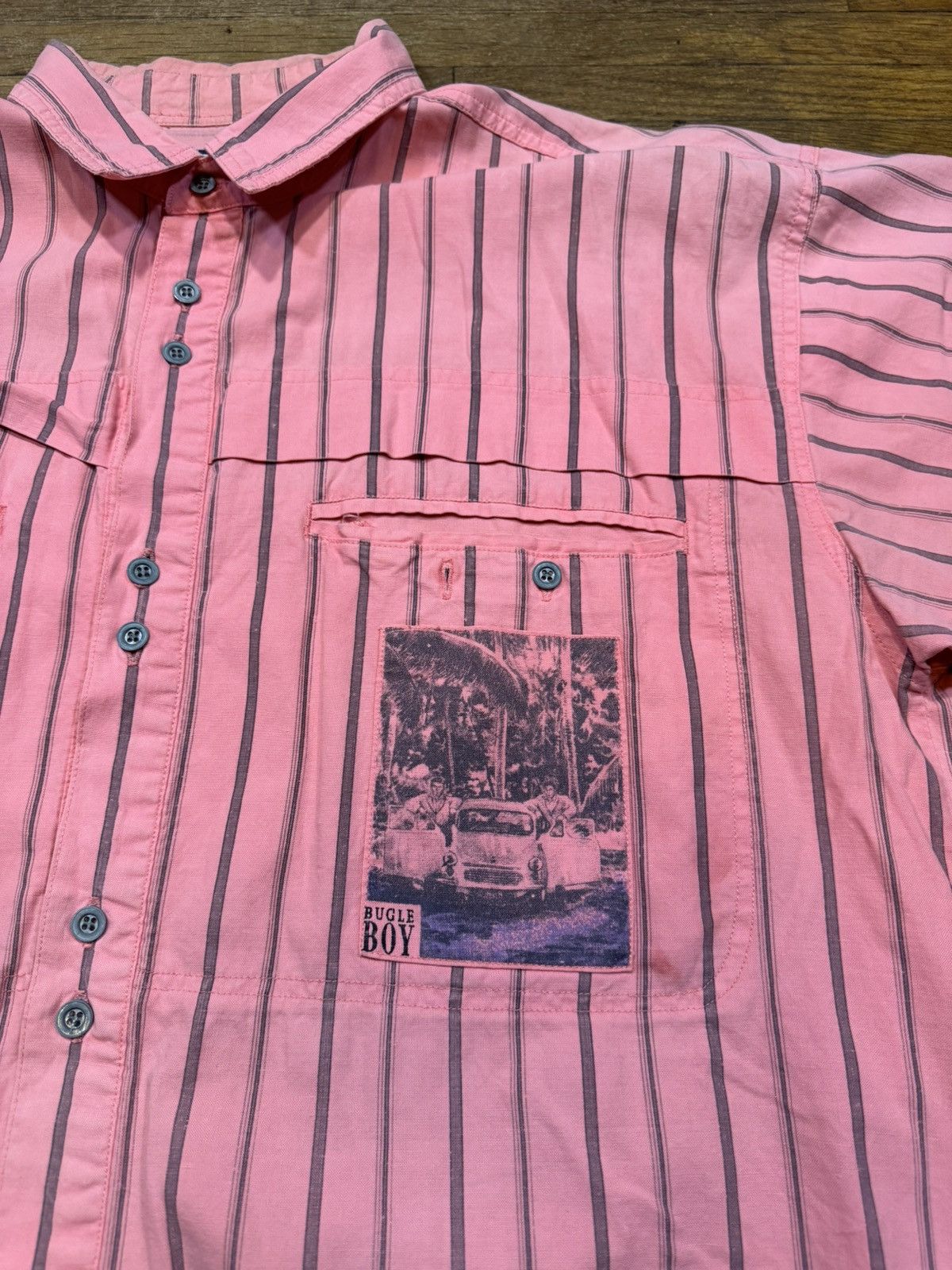Bugle Boy Vintage Bugle Boy Button Up Shirt Size US L / EU 52-54 / 3 - 3 Thumbnail