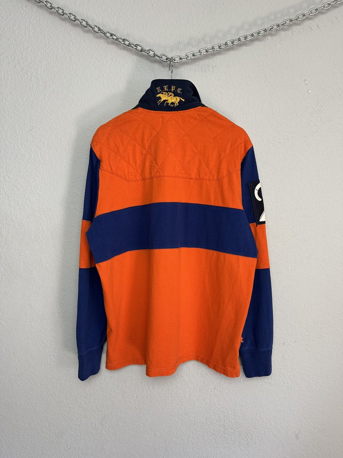 Ralph Lauren Vintage Polo Ralph Lauren Rugby Polo Long Sleeve RRL Size US L / EU 52-54 / 3 - 6 Thumbnail