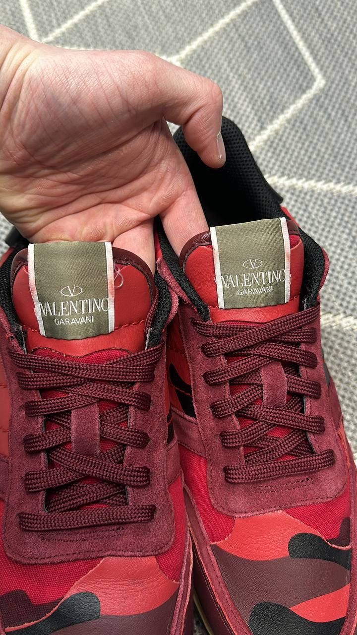 Valentino Valentino rockruners sneakers mens red size 43 Size US 9.5 / EU 42-43 - 12 Thumbnail