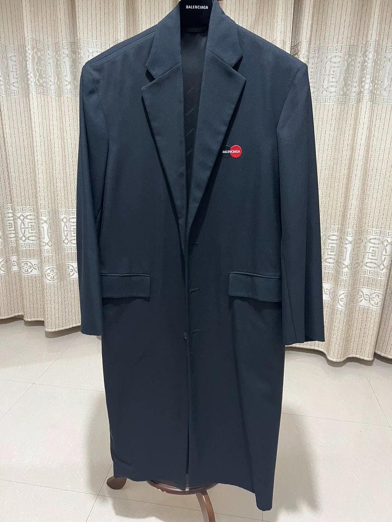 Balenciaga Balenciaga MasterCard Suit Long Trench Coat Size US S / EU 44-46 / 1 - 1 Thumbnail