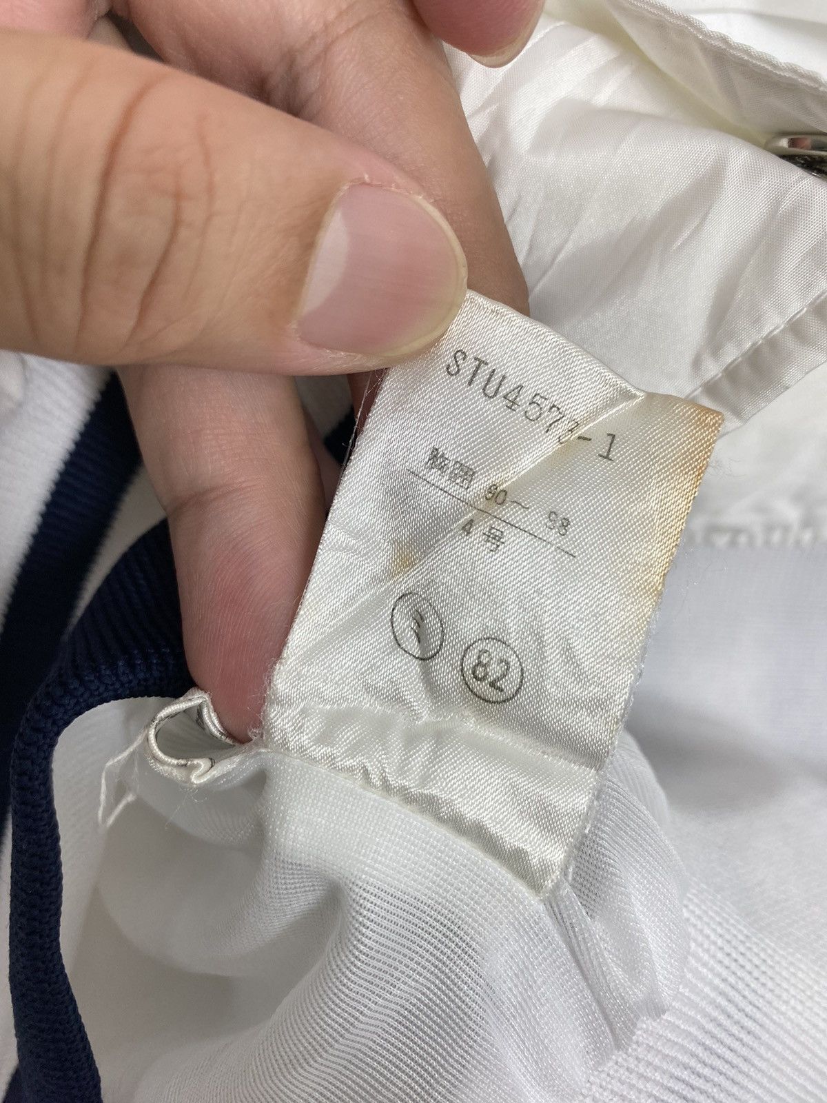 Sergio Tacchini Rare‼️ Sergio Tacchini Big Logo Zipper Jacket Made in Japan Size US M / EU 48-50 / 2 - 8 Thumbnail