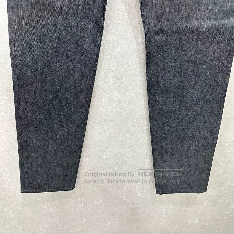 Louis Vuitton Louis Vuitton Dark grain full print pants Size US 30 / EU 46 - 3 Thumbnail