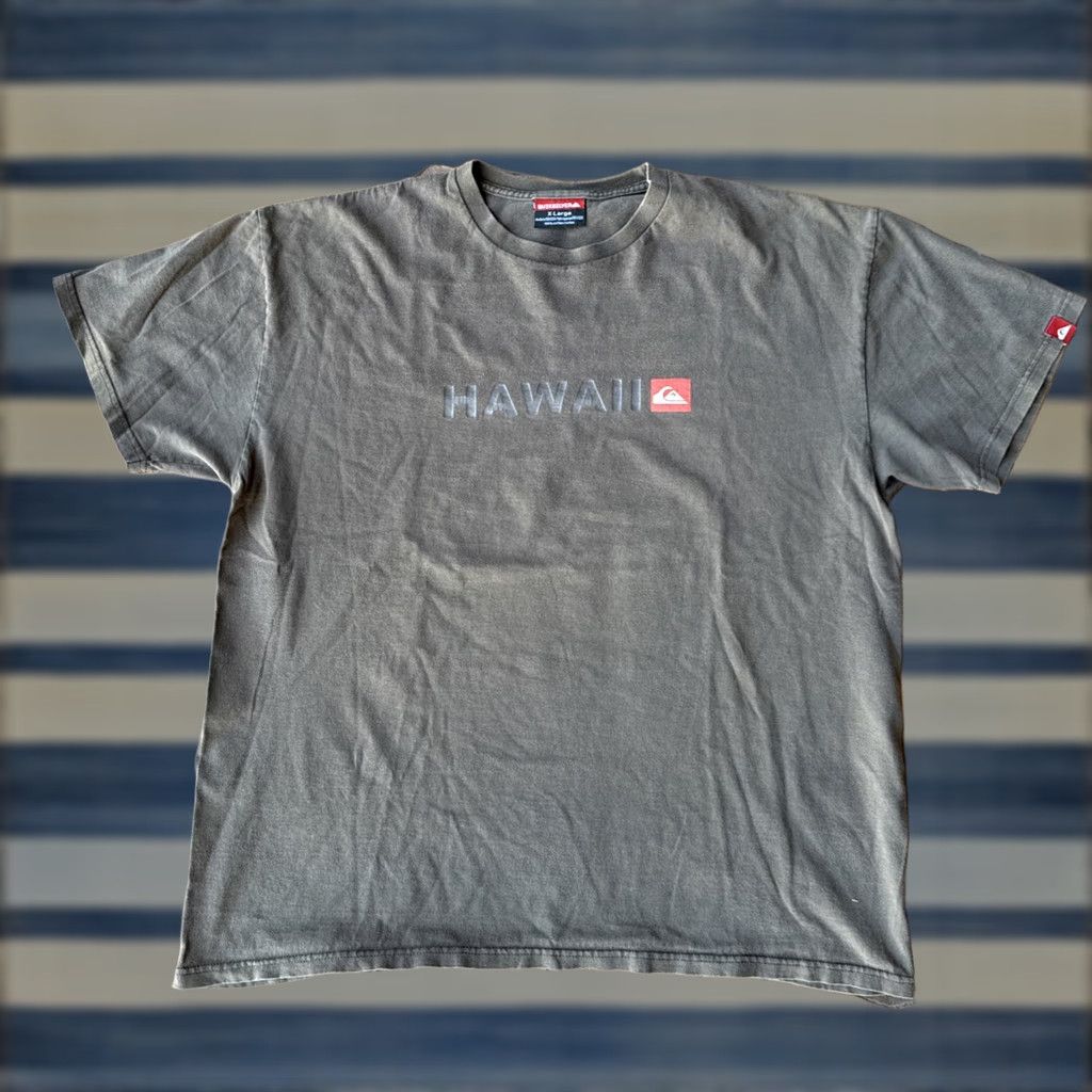 Quiksilver VINTAGE Quiksilver Hawaii T-Shirt XL Surfer Grunge 90s Shirt Men X-Large Brown Cotton Graphic Print N/A Size US XL / EU 56 / 4 - 1 Thumbnail