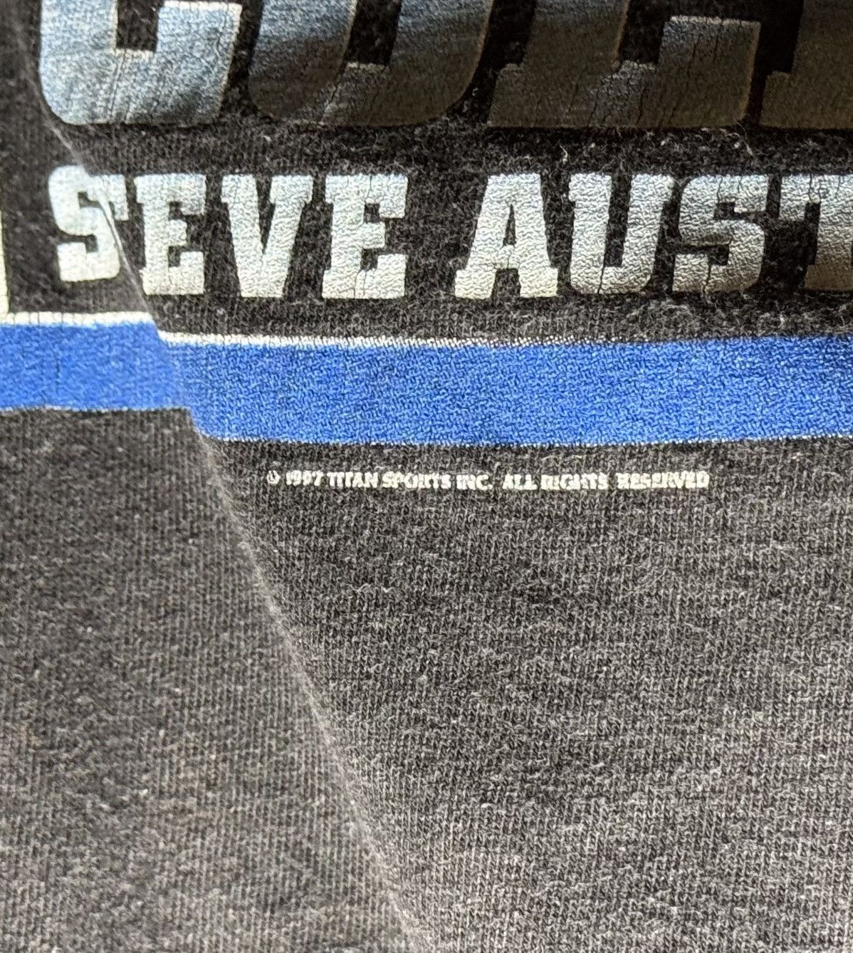 Tultex Vintage 1997 Stone Cold Steve Austin 3:16 Black T-Shirt Size US L / EU 52-54 / 3 - 3 Thumbnail