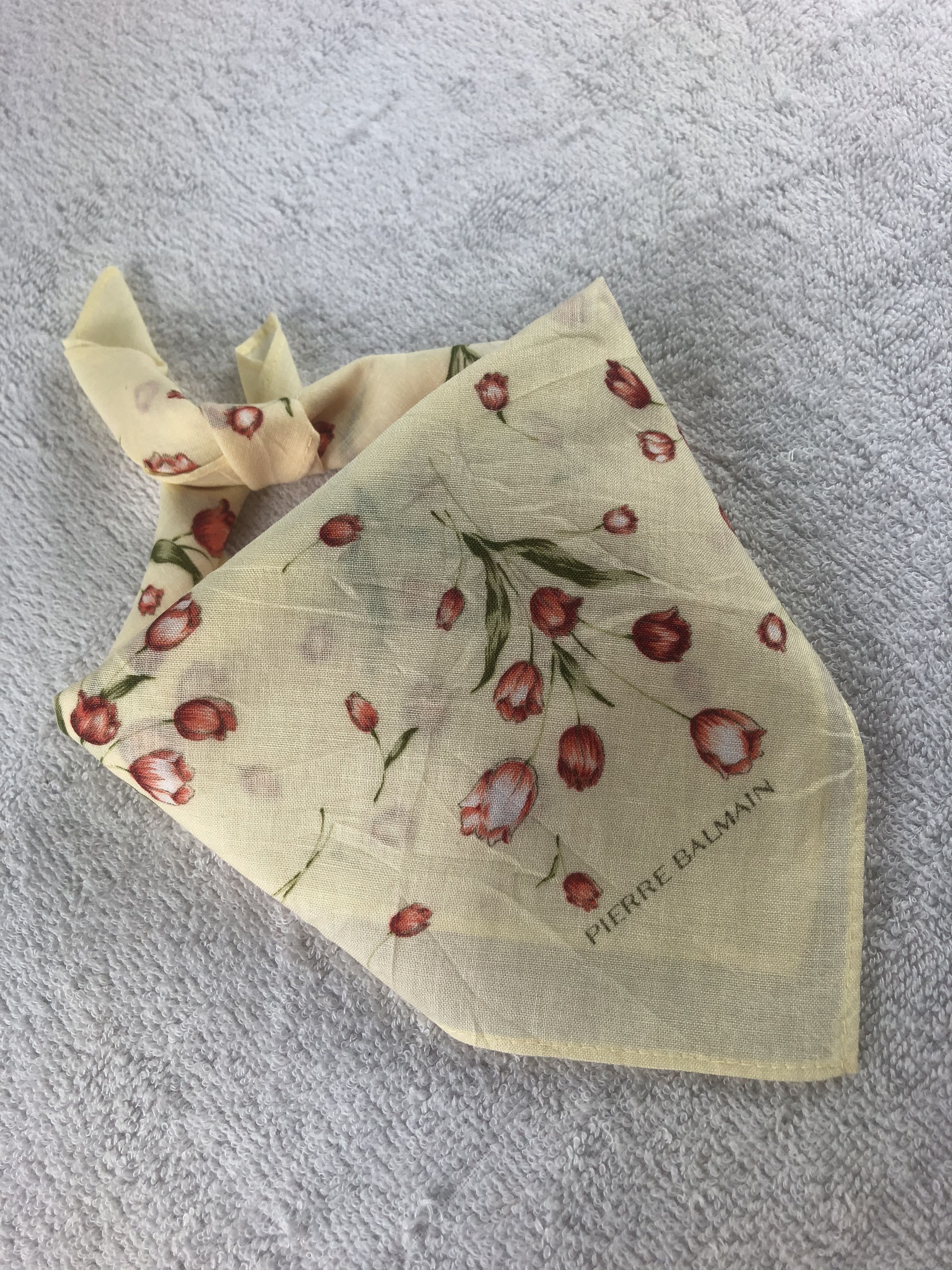Pierre Balmain Pierre Balmain Handkerchief / Bandana / Neckerchief Size ONE SIZE - 2 Thumbnail