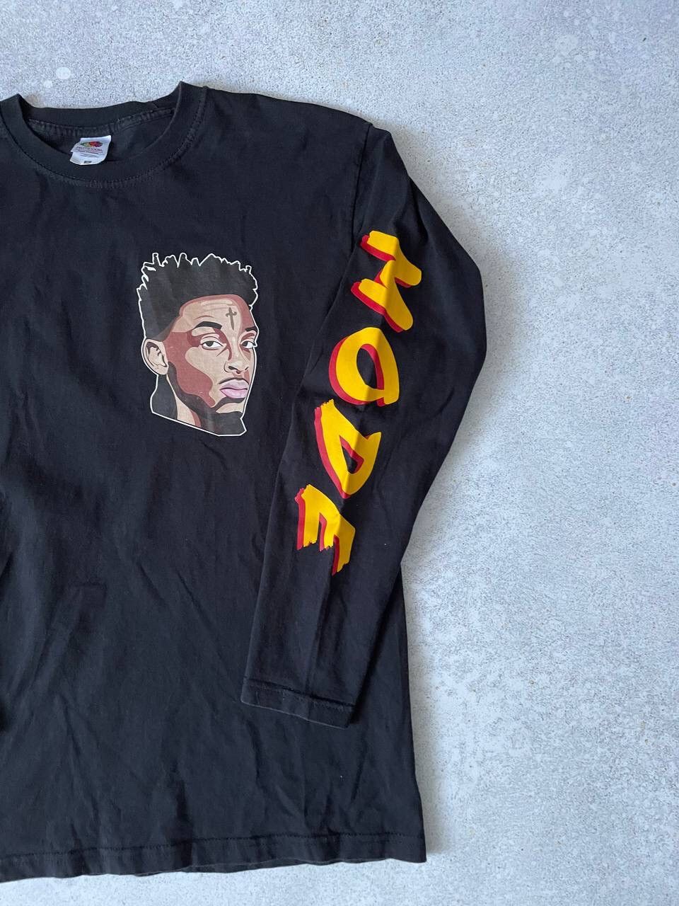 21 Savage × Band Tees 21 Savage Mode Long Sleeve Big Graphic Logo Y2K Rare Item Size US M / EU 48-50 / 2 - 3 Thumbnail