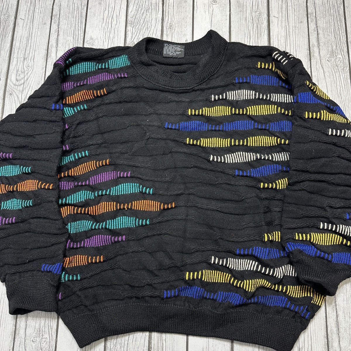 Coogi Vintage Coogi sweater Size US L / EU 52-54 / 3 - 3 Thumbnail