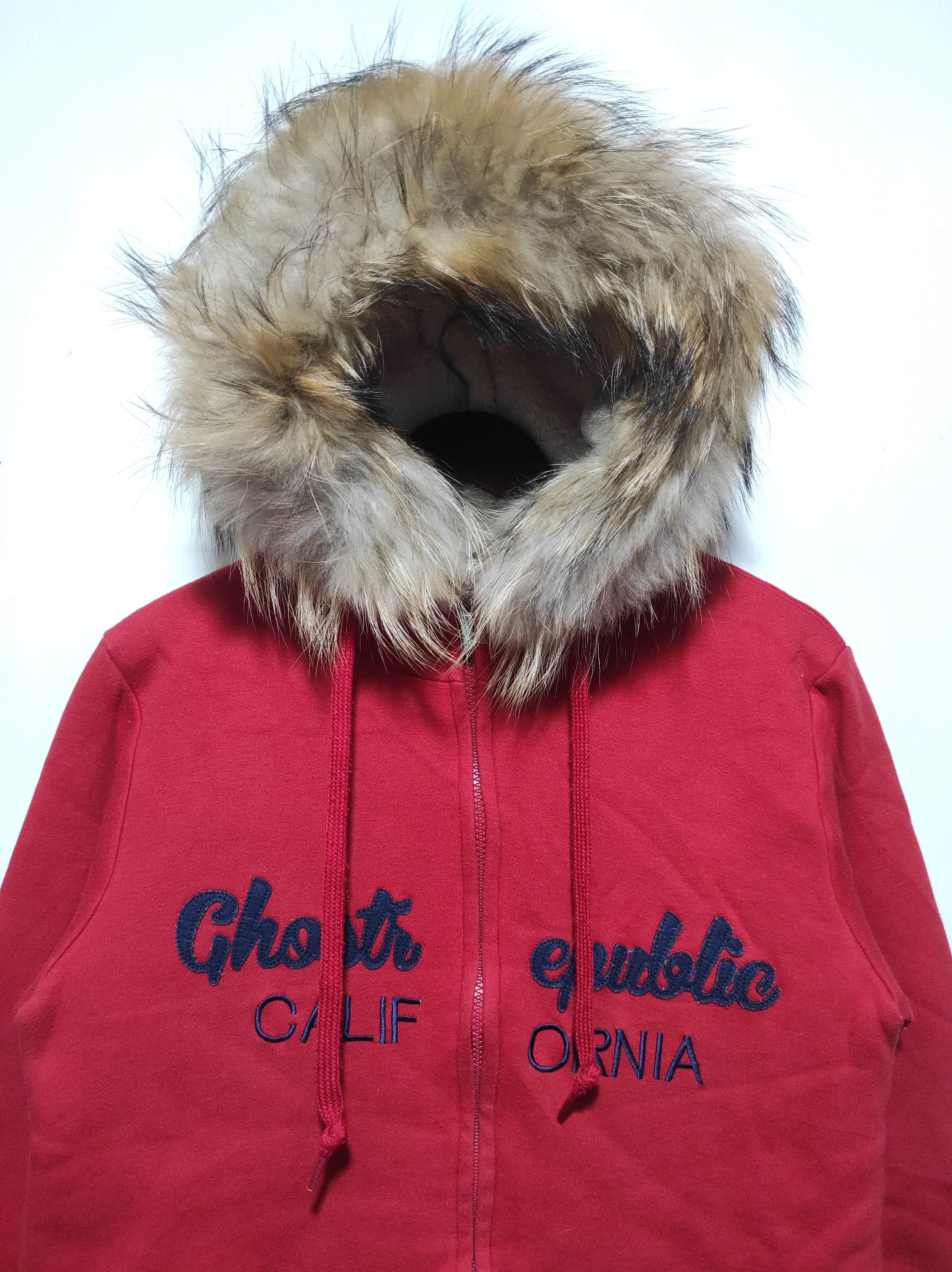 Hysteric Glamour Ghost Republic Sherpa Zip Fur Hoodie IfSixWasNine LGB style Size US S / EU 44-46 / 1 - 4 Thumbnail